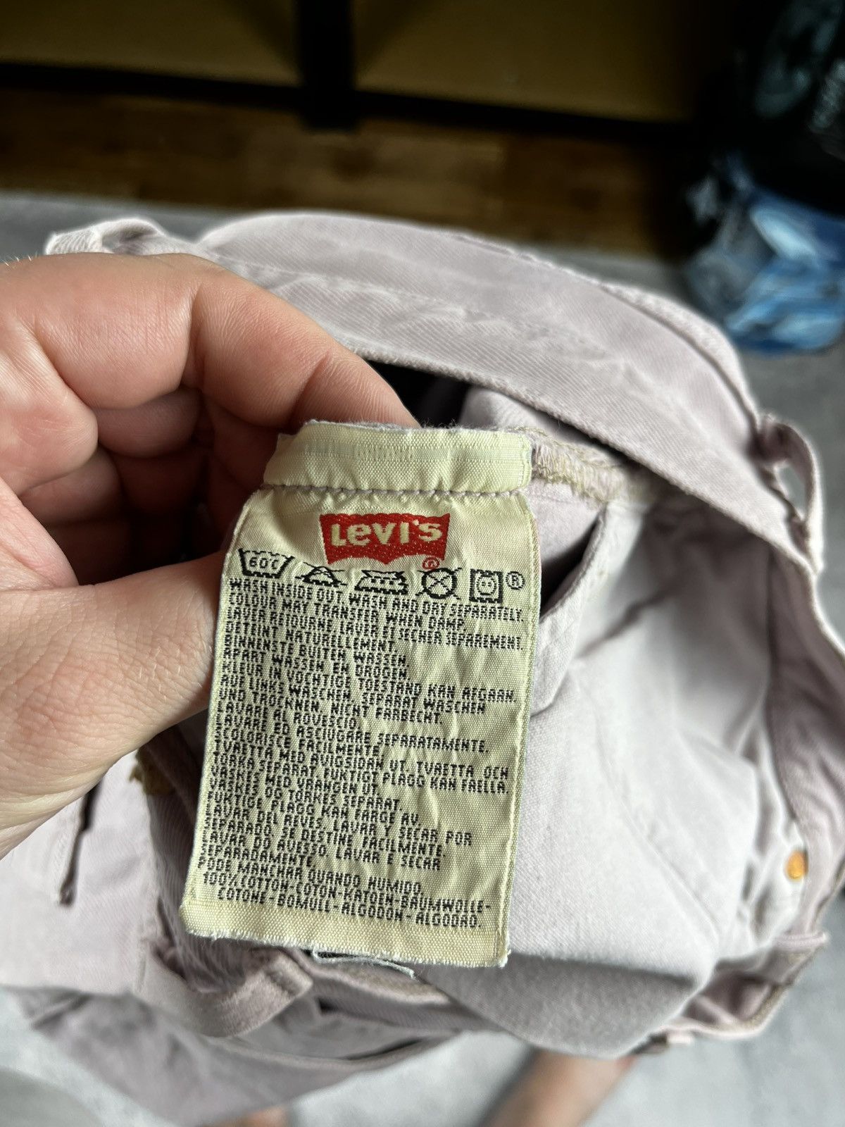 Levi's Levi’s denim pants vintage 90s made USA size 31/32 Size US 31 - 3 Thumbnail