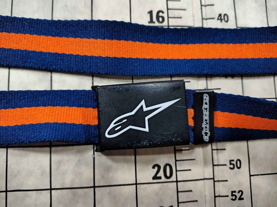 Alpinestars Alpinestars Blue & Orange Belt Size ONE SIZE - 5 Thumbnail