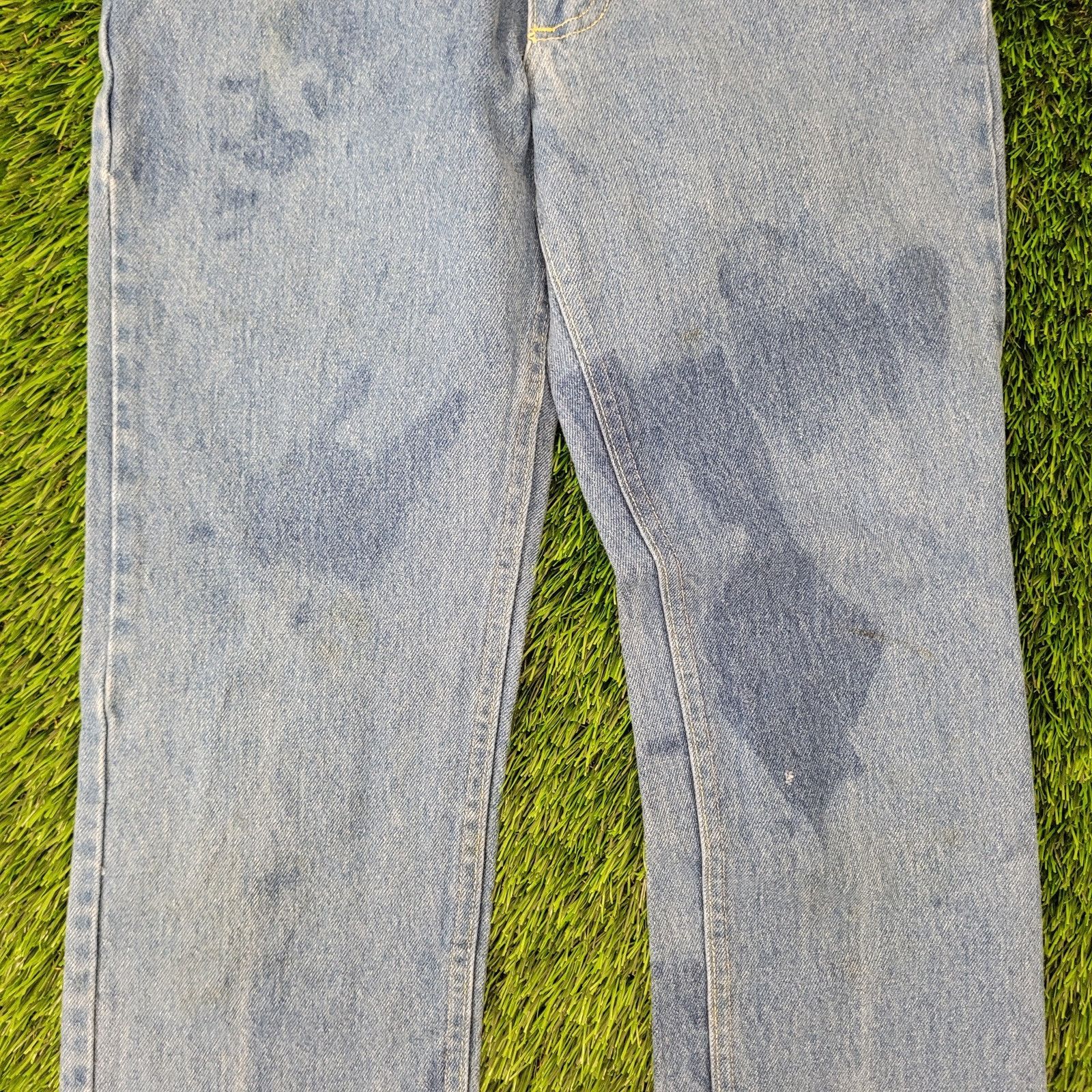 Lee Vintage 80s LEE Riders Jeans 26x31 USA Union-Made Faded Size US 26 / EU 42 - 3 Thumbnail