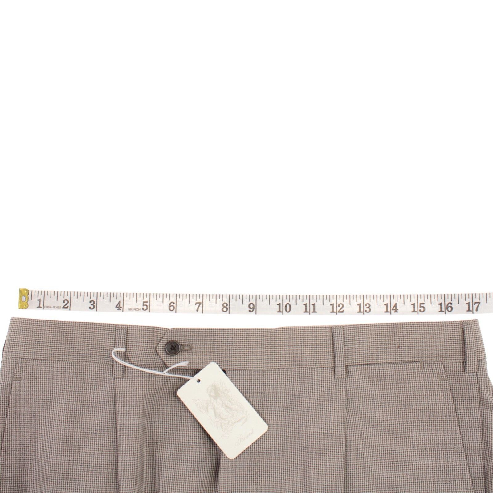 Belvest Belvest New with tags Dress Pants Size 34 US In Brown Size US 34 / EU 50 - 8 Thumbnail