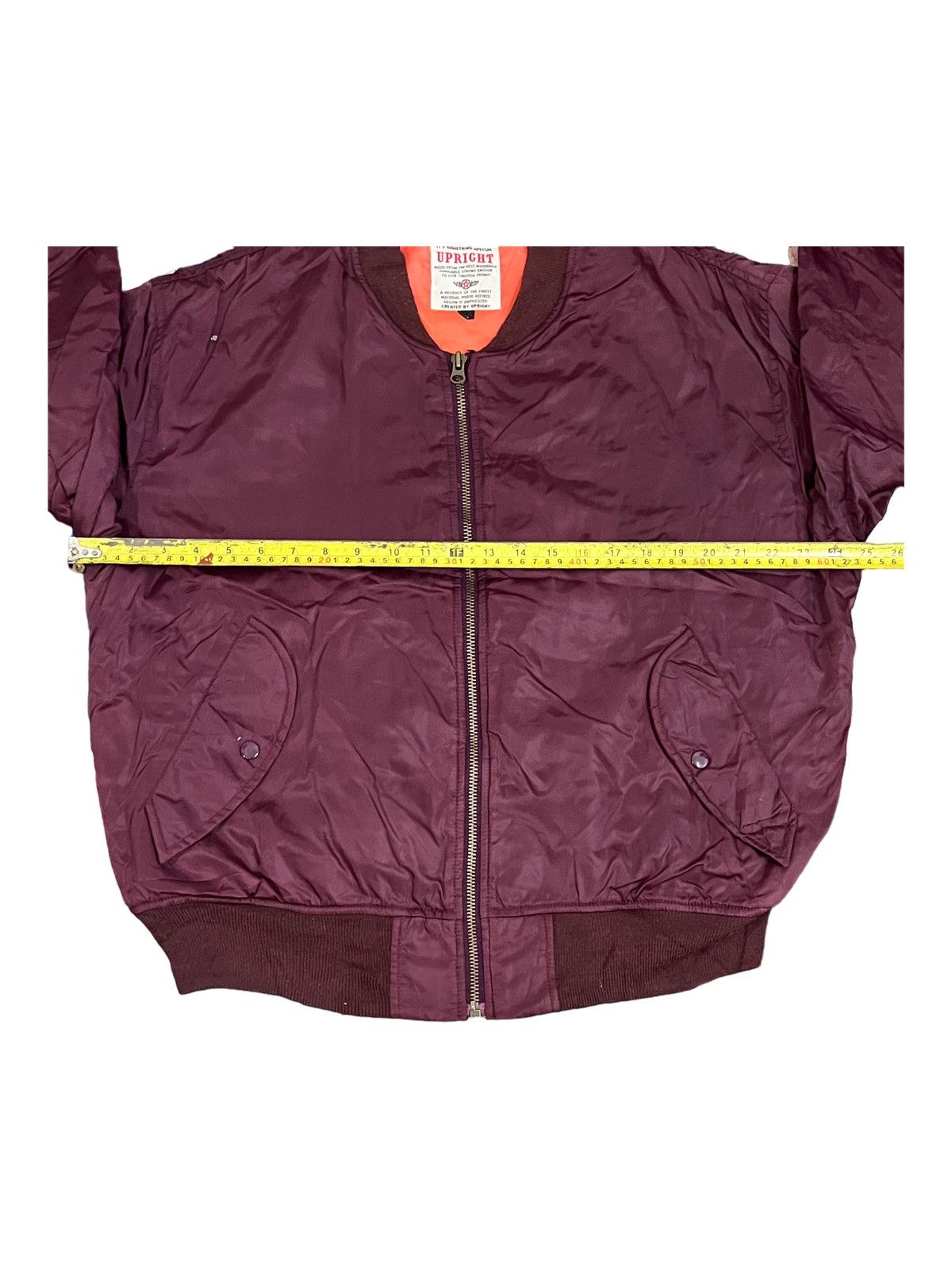 Designer × Japanese Brand Vintage Upright MA-1 Flight Bomber Style Jacket Size US L / EU 52-54 / 3 - 8 Thumbnail