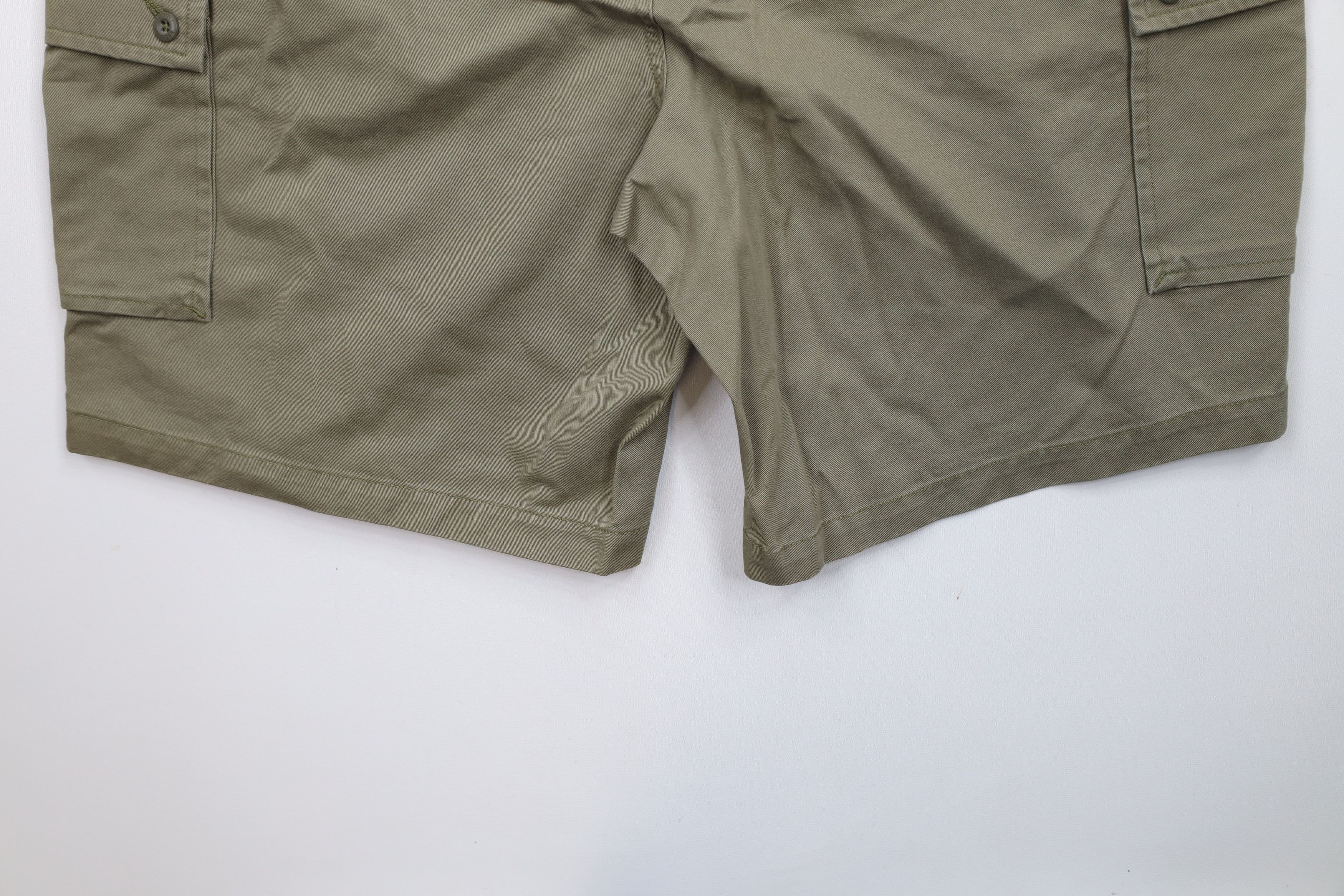 Tommy Hilfiger × Vintage Deadstock Vintage Y2K Tommy Hilfiger Fit Cargo Shorts Green Size US 42 / EU 58 - 12 Thumbnail