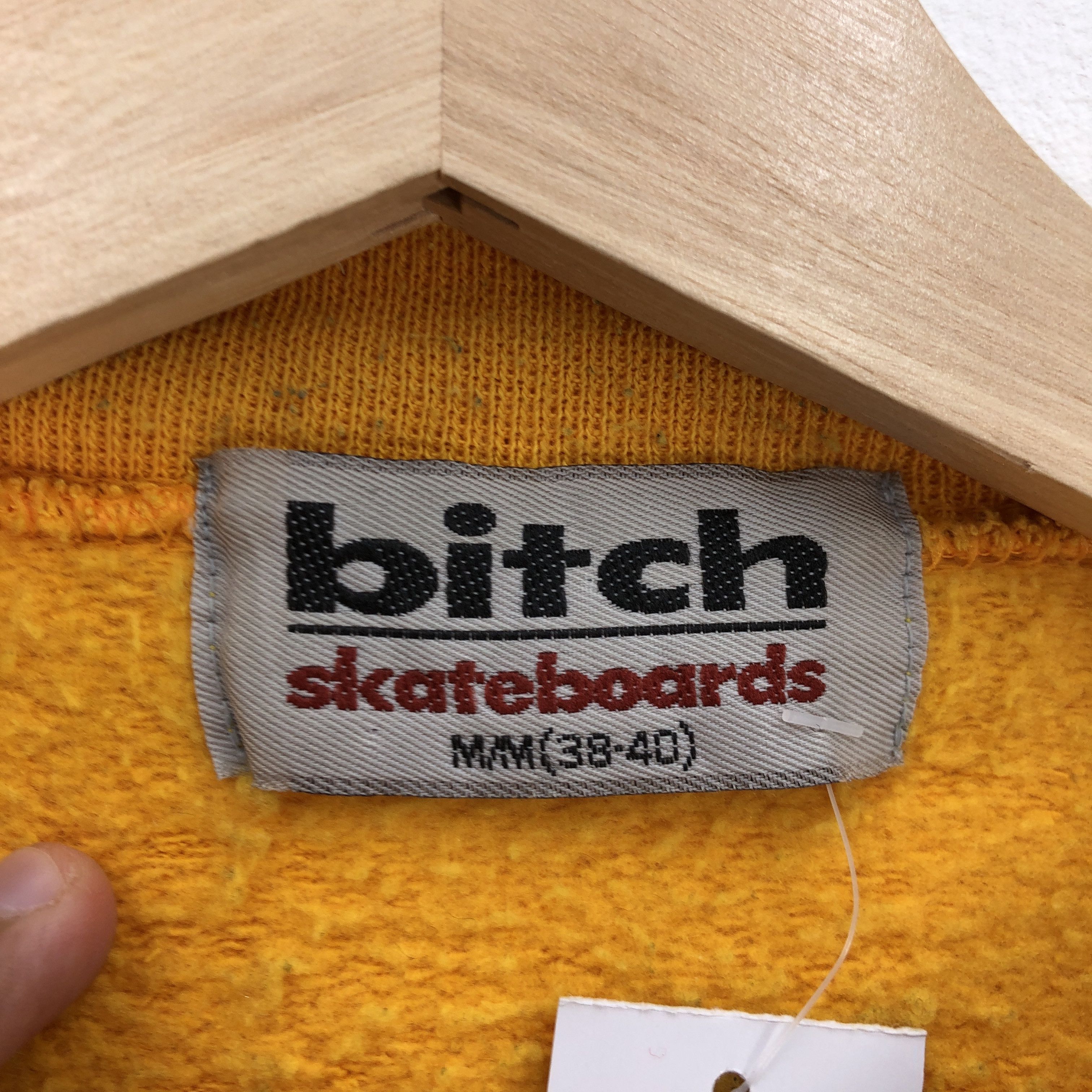 Vintage Vintage Bitch Skateboarding Sweatshirt Bitch Skate Sweater Size US M / EU 48-50 / 2 - 4 Thumbnail