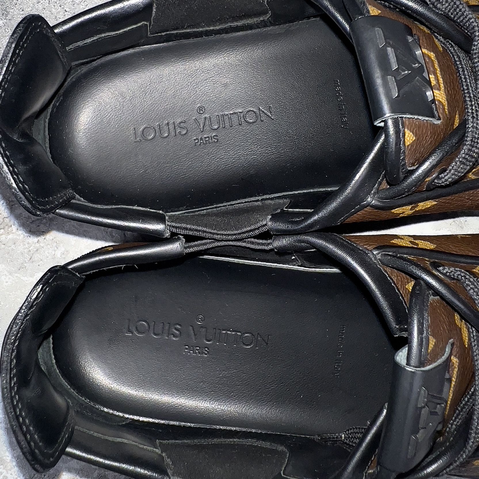 Louis Vuitton Louis Vuitton Slalom Monogram Canvas Sneakers Leather Size US 9.5 / EU 42-43 - 12 Thumbnail
