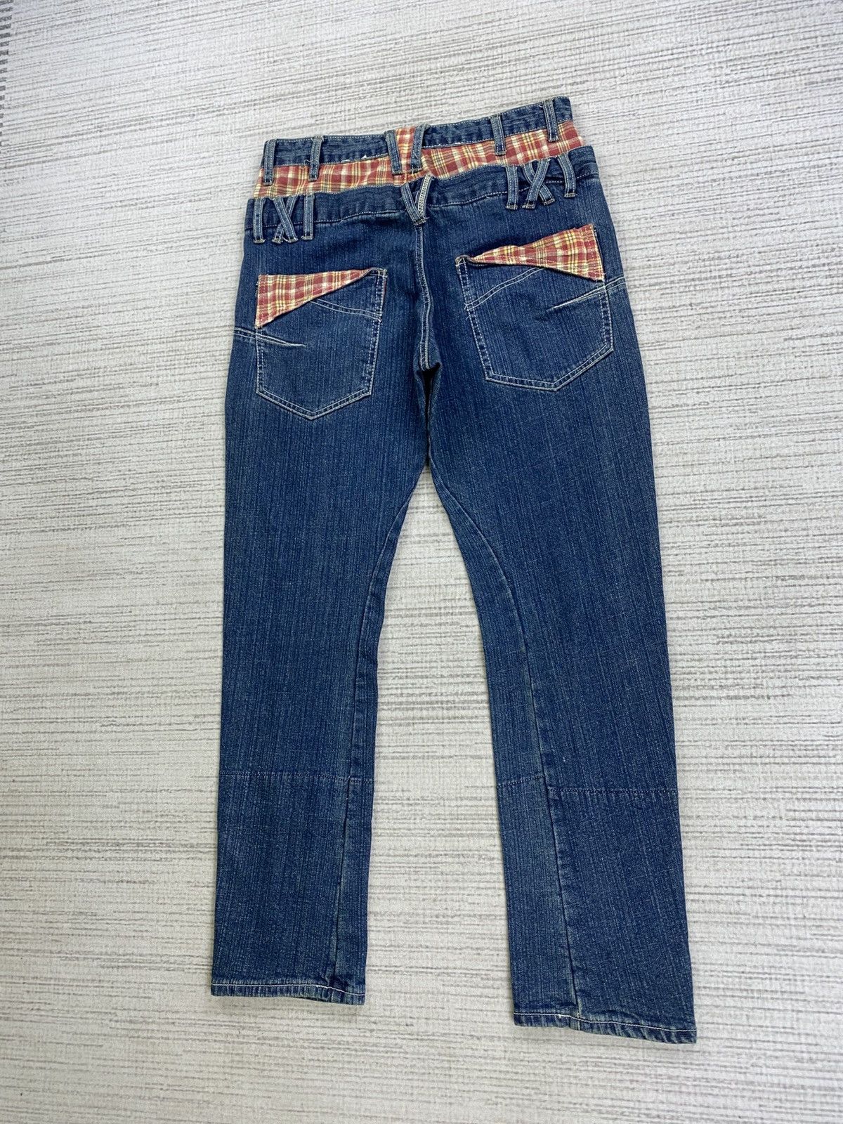 Hysteric Glamour Vintage B-S Hysteric Style Double Waist Denim Jeans Size US 30 / EU 46 - 12 Thumbnail