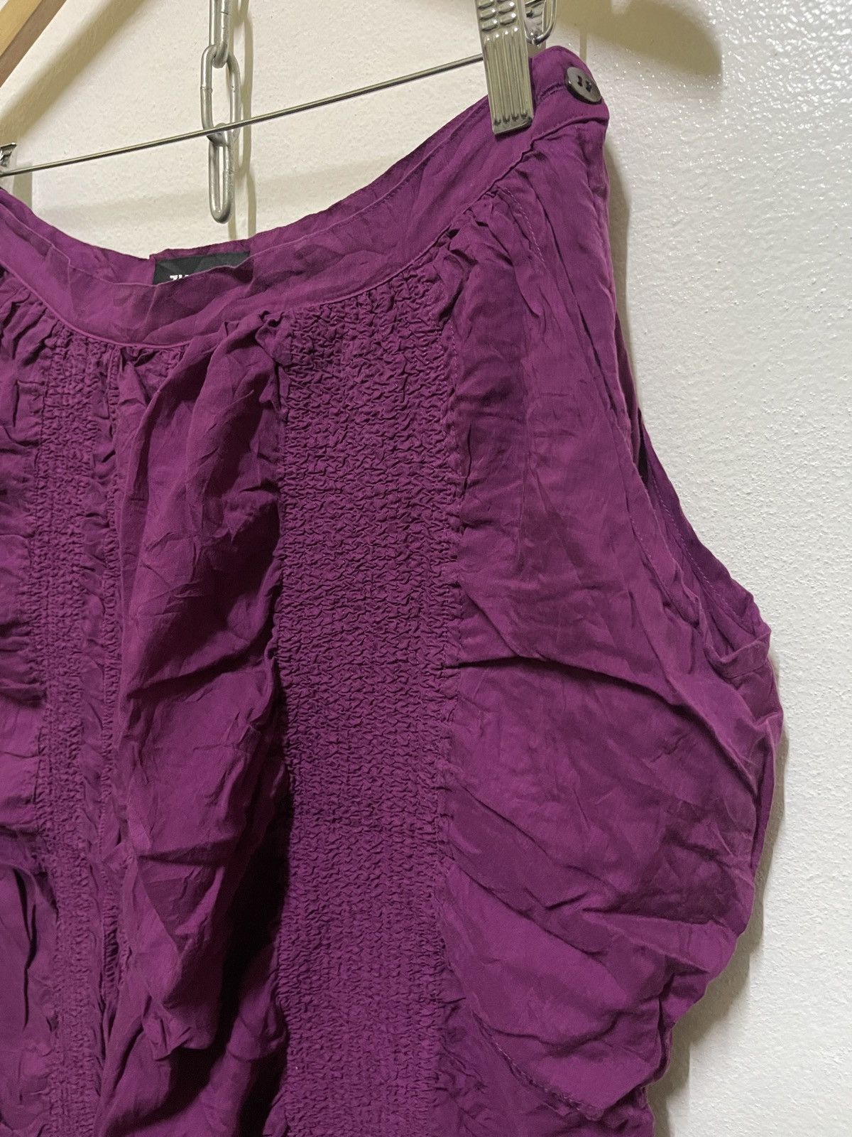 Issey Miyake × Zucca Zucca Pleated Skirt Two Pocket Size 30" / US 8 / IT 44 - 4 Thumbnail