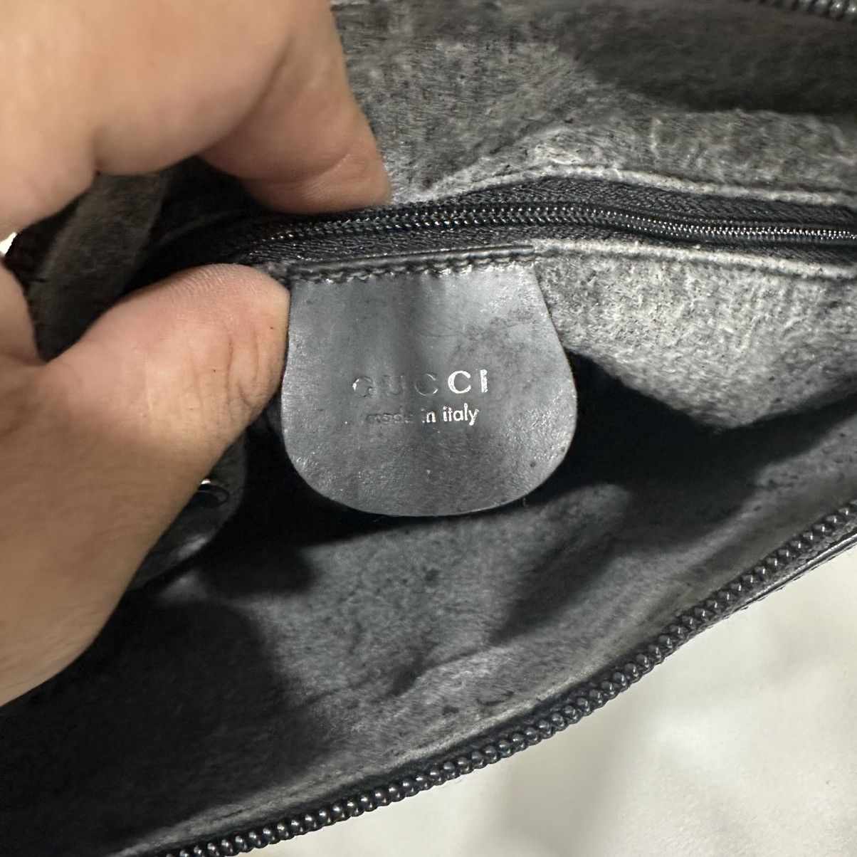 Gucci ‼️LASTDROP‼️VINTAGE GUCCI SOHO ENAMEL PATENT LEATHER HOBO BAG Size ONE SIZE - 11 Thumbnail