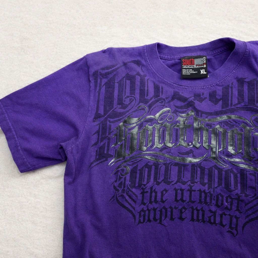 Southpole Purple Southpole Graphic Tee (XL) – Bold Streetwear Print Size US XL / EU 56 / 4 - 1 Thumbnail