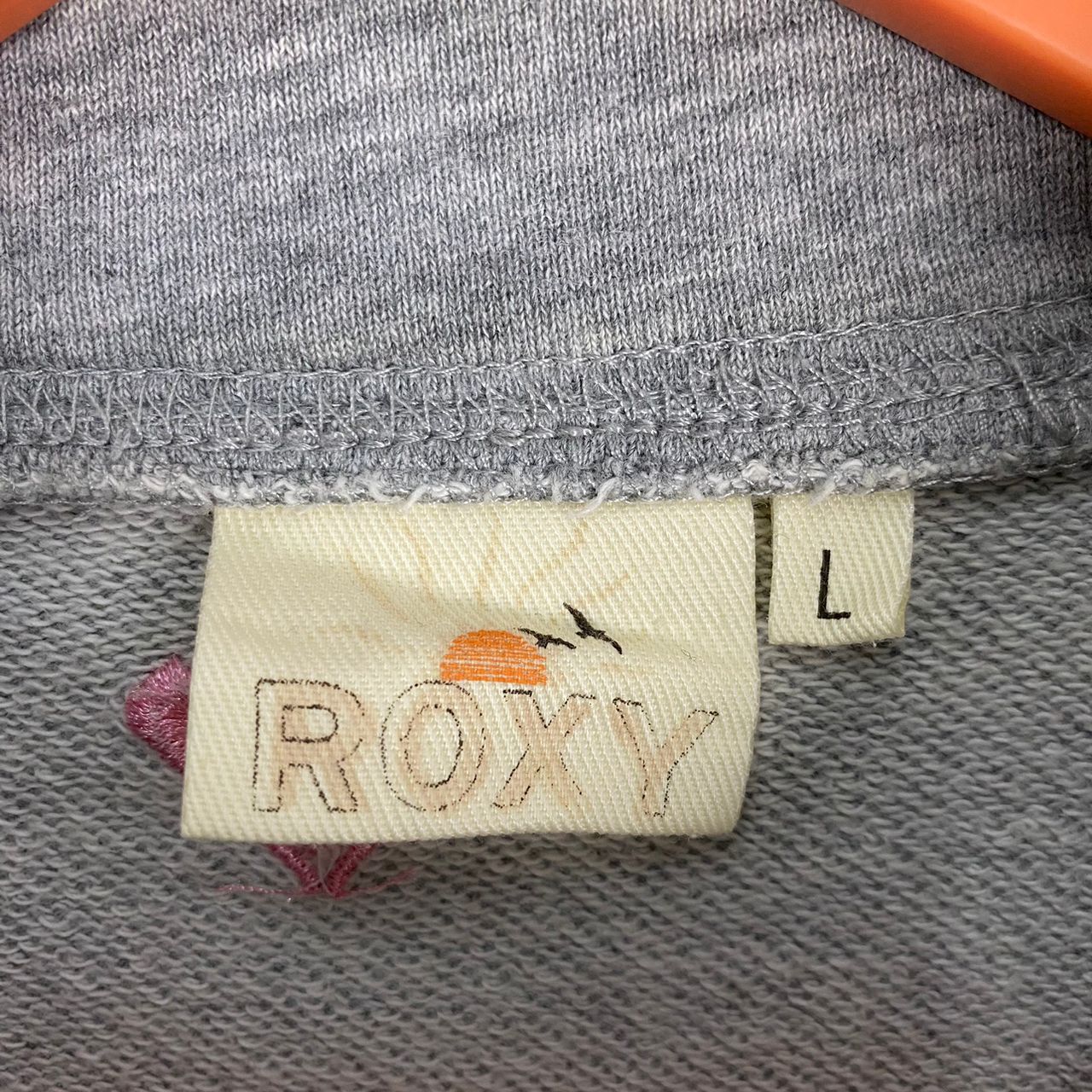Quiksilver Vintage Roxy Surf Spell Out Logo Fullzipper Sweater Size L / US 10 / IT 46 - 7 Thumbnail