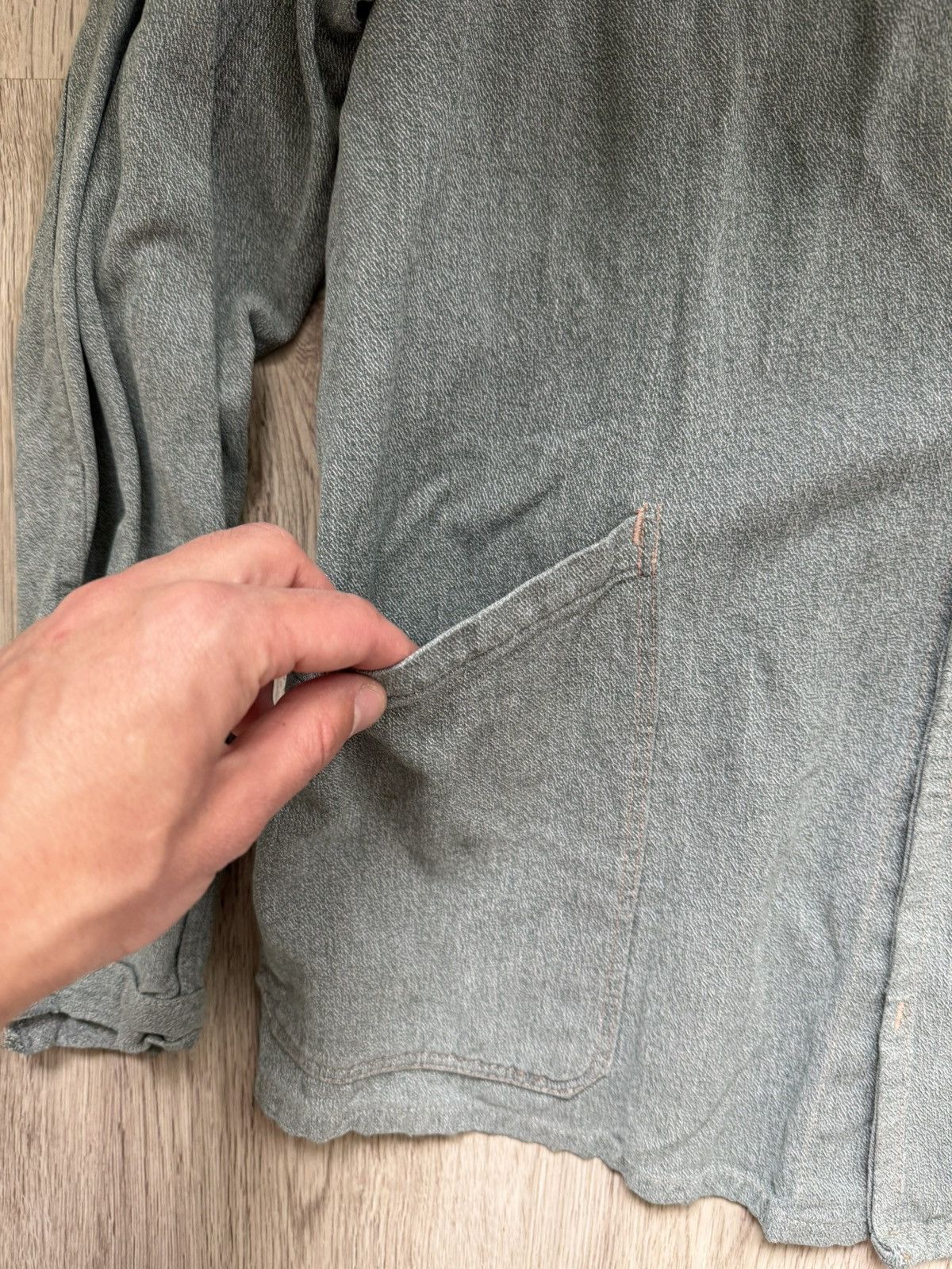 Other Vintage French Workwear Chore Jacket Sanfor Faded 50s 60s Size US M / EU 48-50 / 2 - 8 Thumbnail