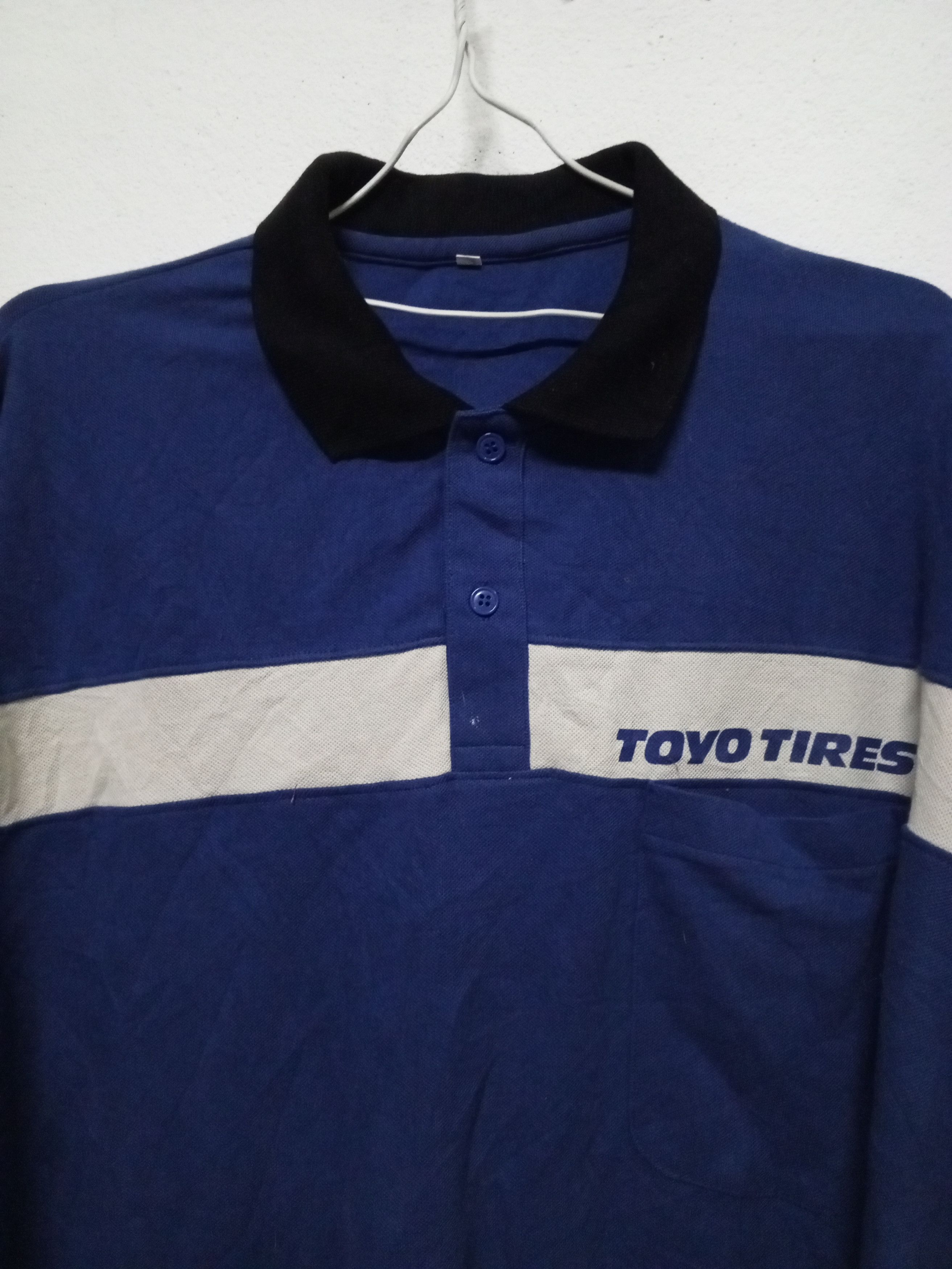 Japanese Brand TOYO TIRES LONG SLEEVE Size US L / EU 52-54 / 3 - 4 Thumbnail