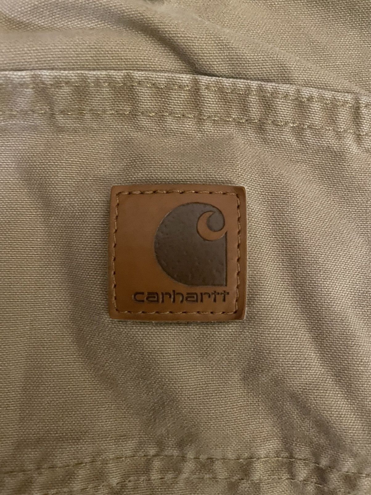 Carhartt Carhartt Tan Work Pants 34x32 Size US 34 / EU 50 - 2 Thumbnail
