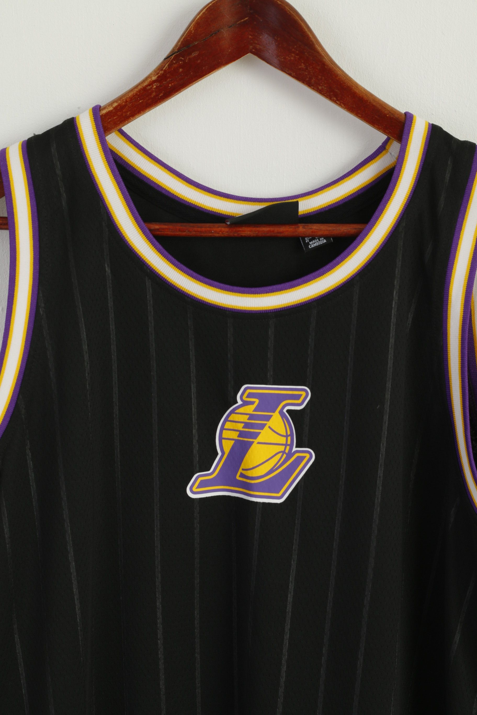 Primark Primark NBA Women 12/14 M Tank Top Black Lakers 7762 Size M / US 6-8 / IT 42-44 - 2 Thumbnail