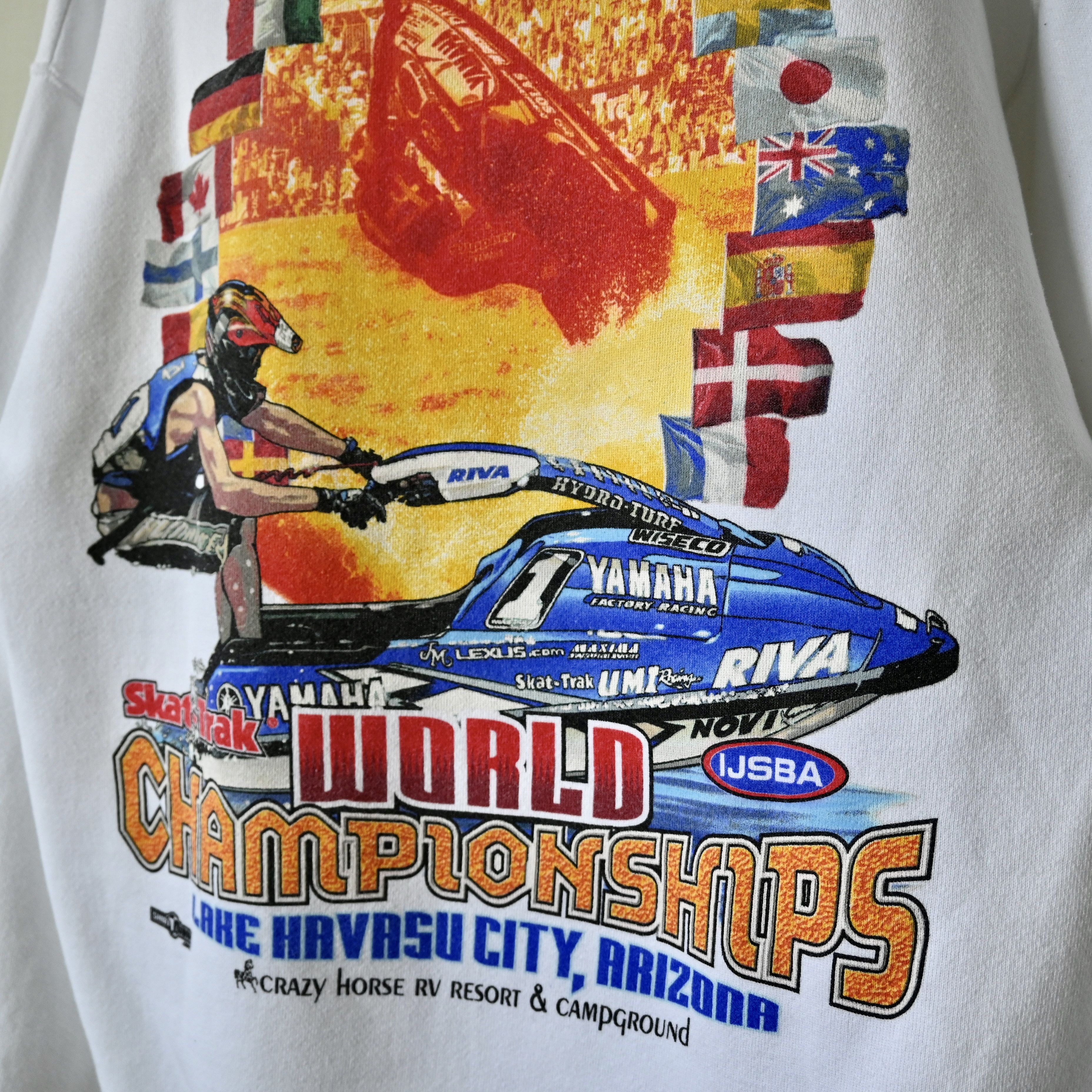 Vintage VTG 2001 Skat-Trak world championships sweatshirt Size US XL / EU 56 / 4 - 4 Thumbnail