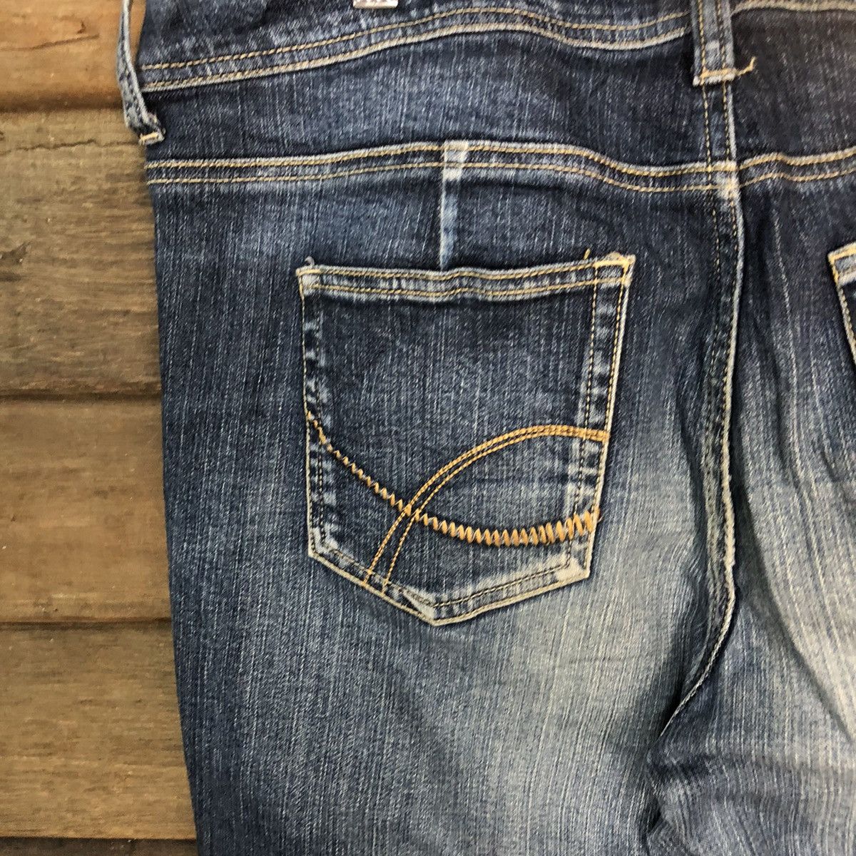 Japanese Brand Closshi Blue Denim vintage Pants #7388 Size 32" / US 10 / IT 46 - 14 Thumbnail