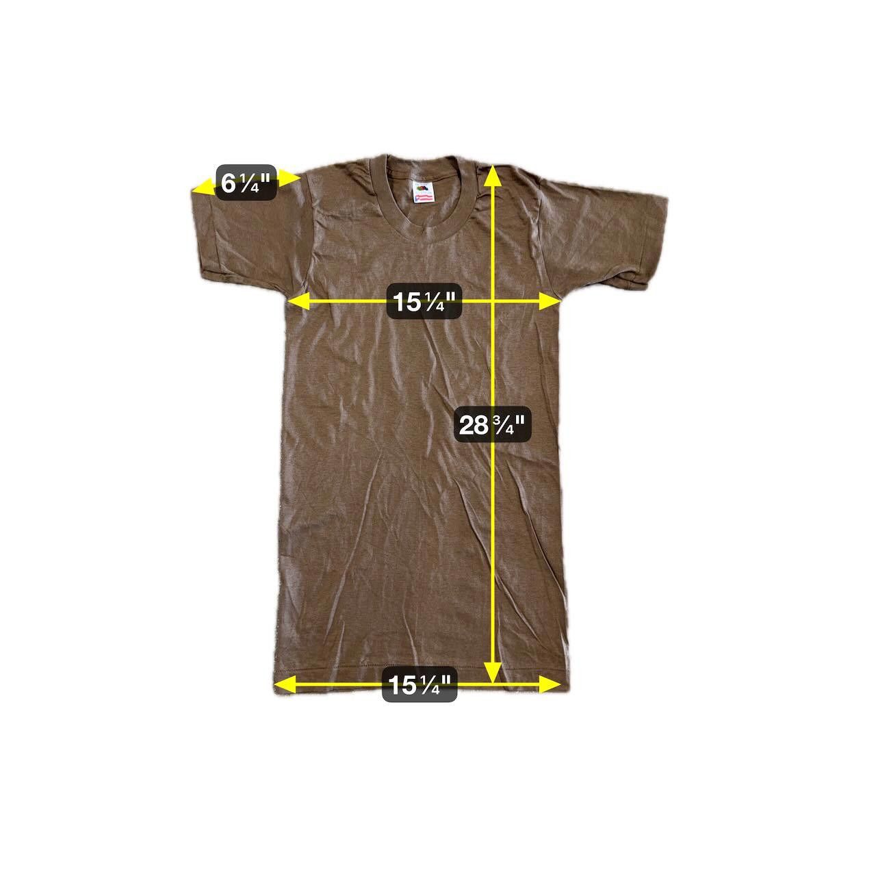 Fruit Of The Loom 2 VTG Fruit of the Loom Single Stitch Blank T-Shirts XS Cafe Size US XS / EU 42 / 0 - 7 Thumbnail