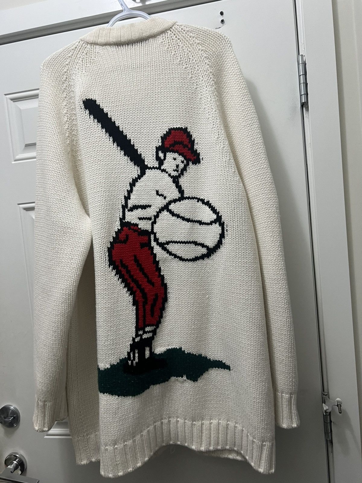 Louis Vuitton × Pharrell × Virgil Abloh Louis Vuitton Baseball Cardigan by Virgil Abloh Size US XXL / EU 58 / 5 - 1 Thumbnail