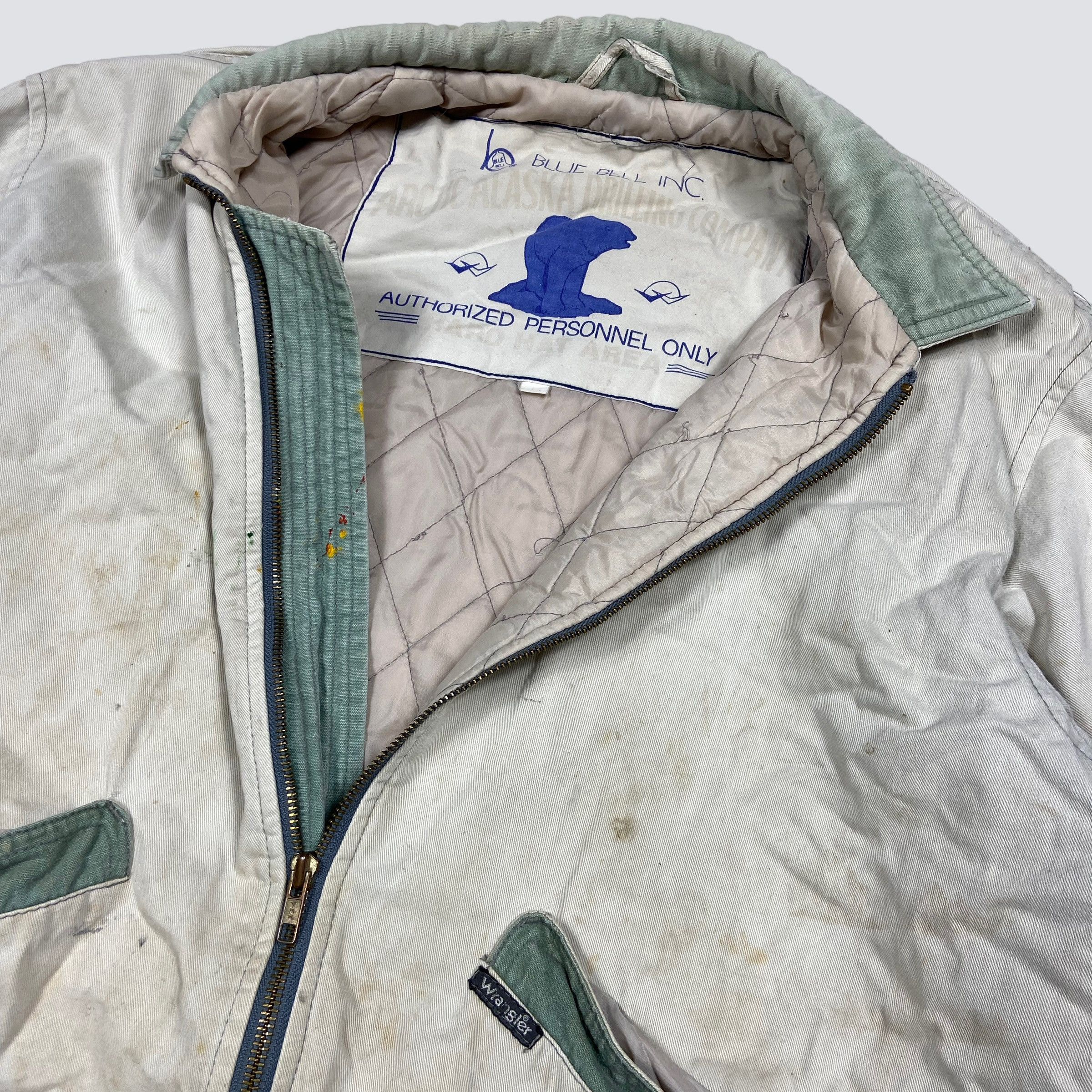 Wrangler WRANGLER ARCHIVE ALASKA BLUE INC HEAVY WORK JACKET - № 2123 Size US L / EU 52-54 / 3 - 19 Thumbnail