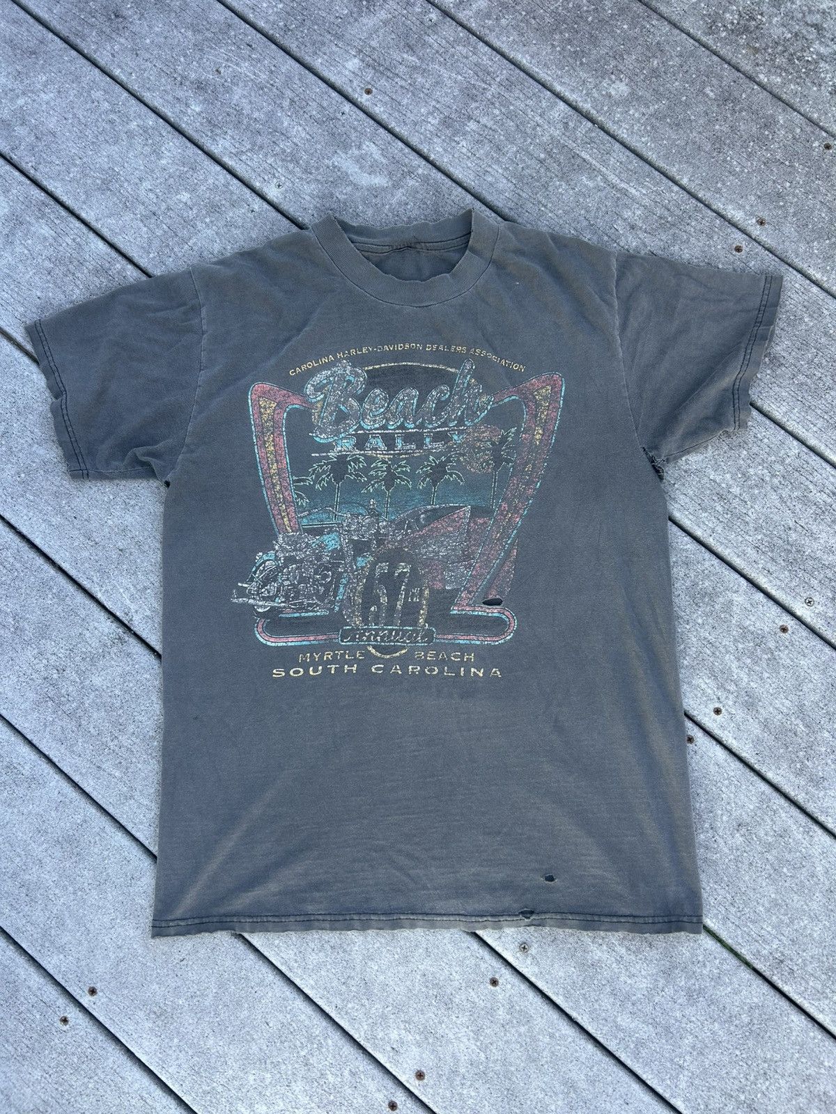 Harley Davidson Vintage Harley Davidson shirt Size US M / EU 48-50 / 2 - 2 Thumbnail