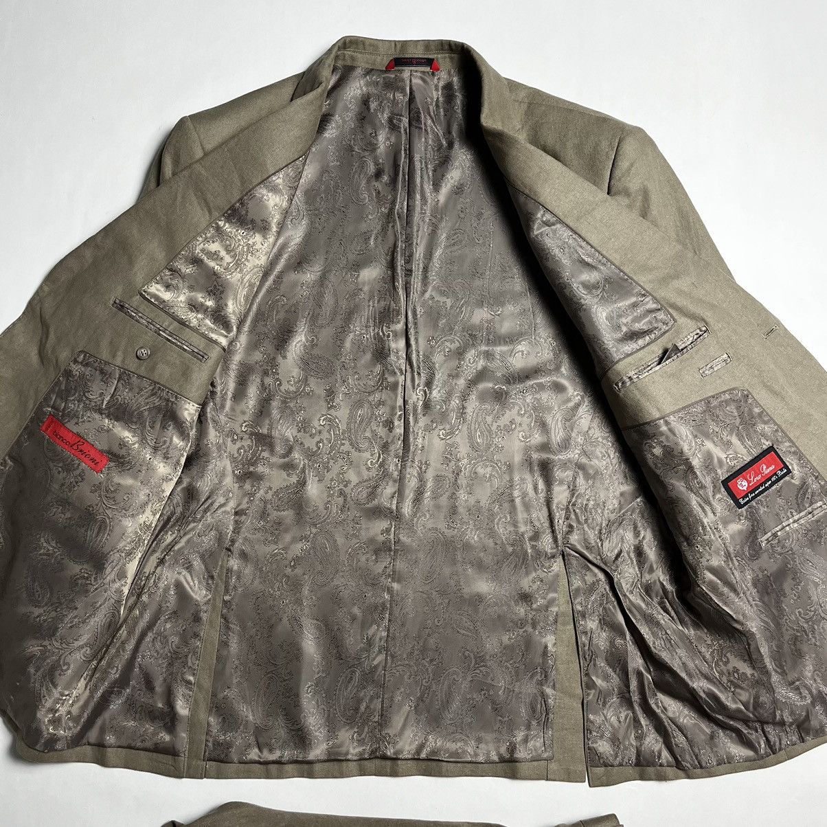 Brioni Bianca Brioni Loro Piana Suit Size 52R - 6 Thumbnail