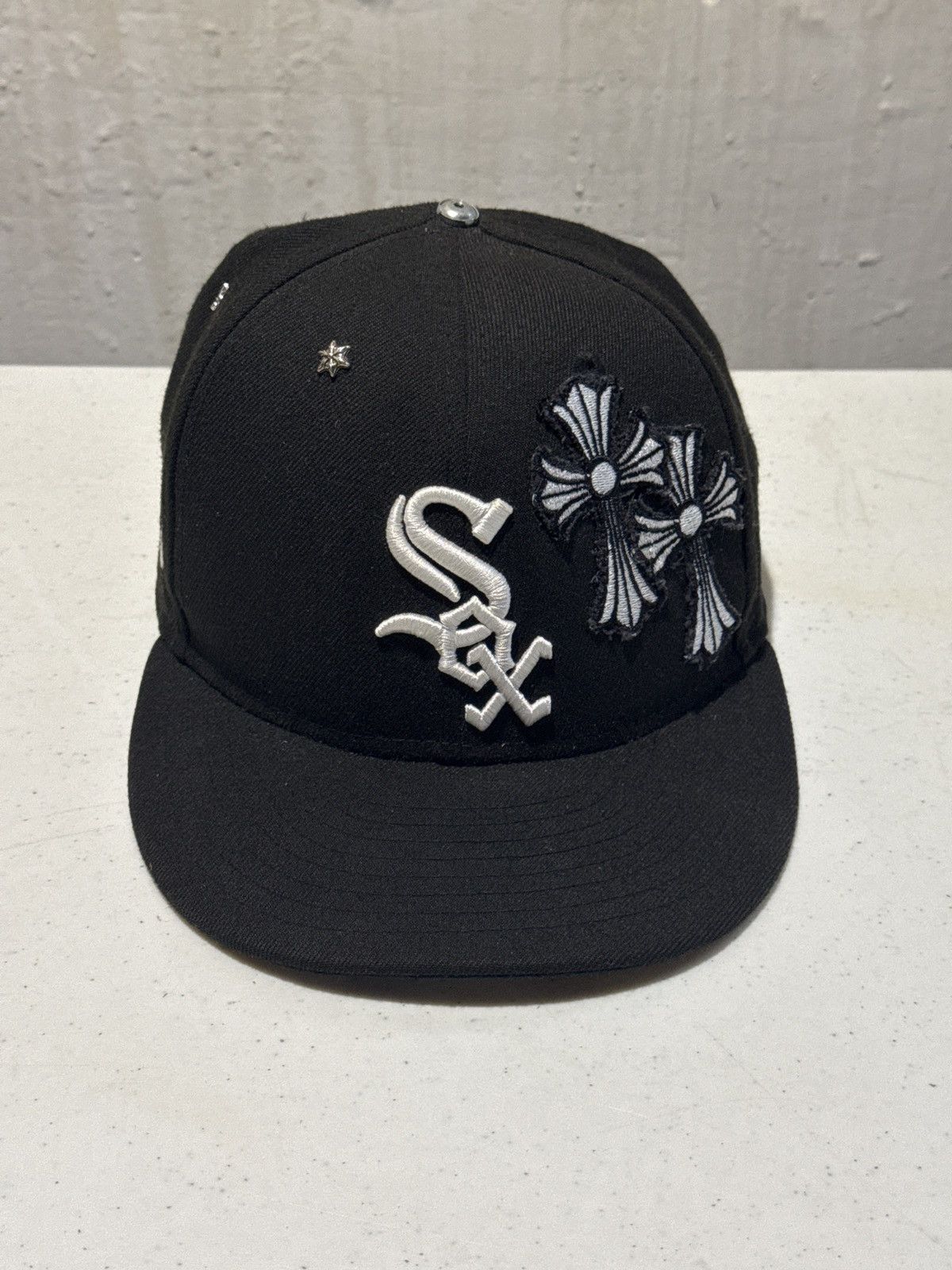 New Era Chrome Hearts Sox Hat Size ONE SIZE - 1 Thumbnail