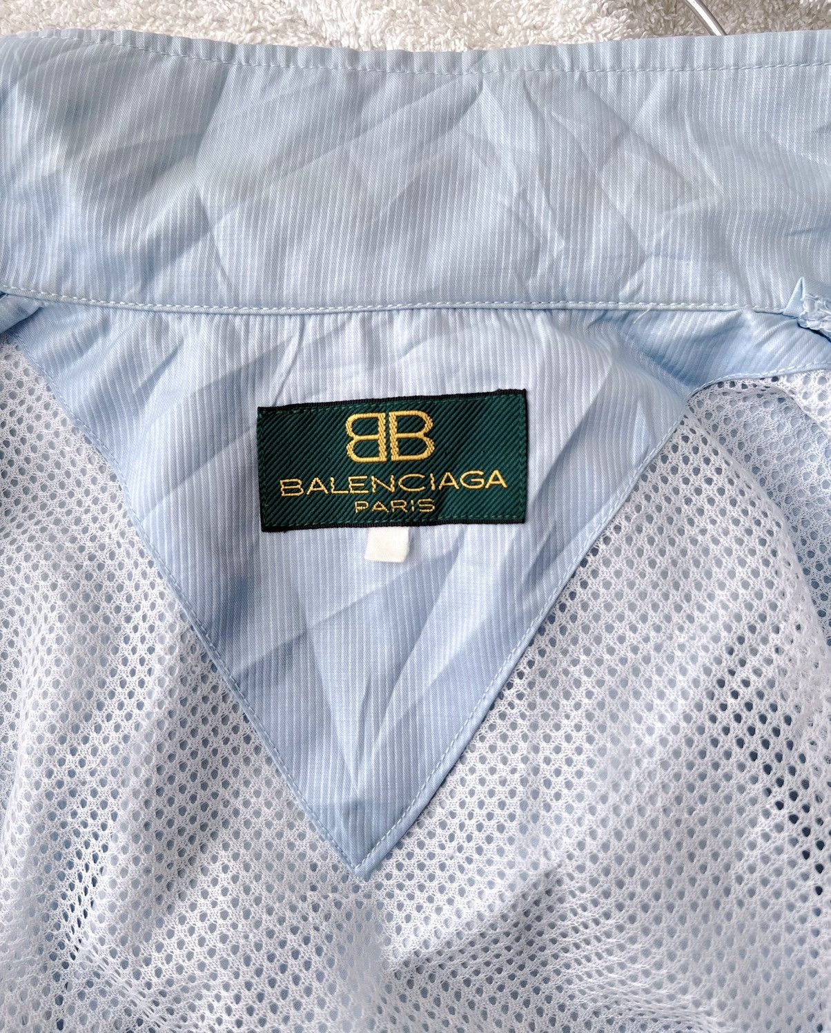Balenciaga Balenciaga cotton candy blue track jacket ❄️ Size US M / EU 48-50 / 2 - 5 Thumbnail