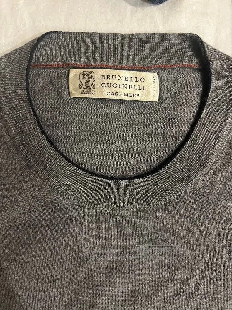 Brunello Cucinelli Brunello Cucinelli Cashmere Wool Sweater. Size US L / EU 52-54 / 3 - 2 Thumbnail
