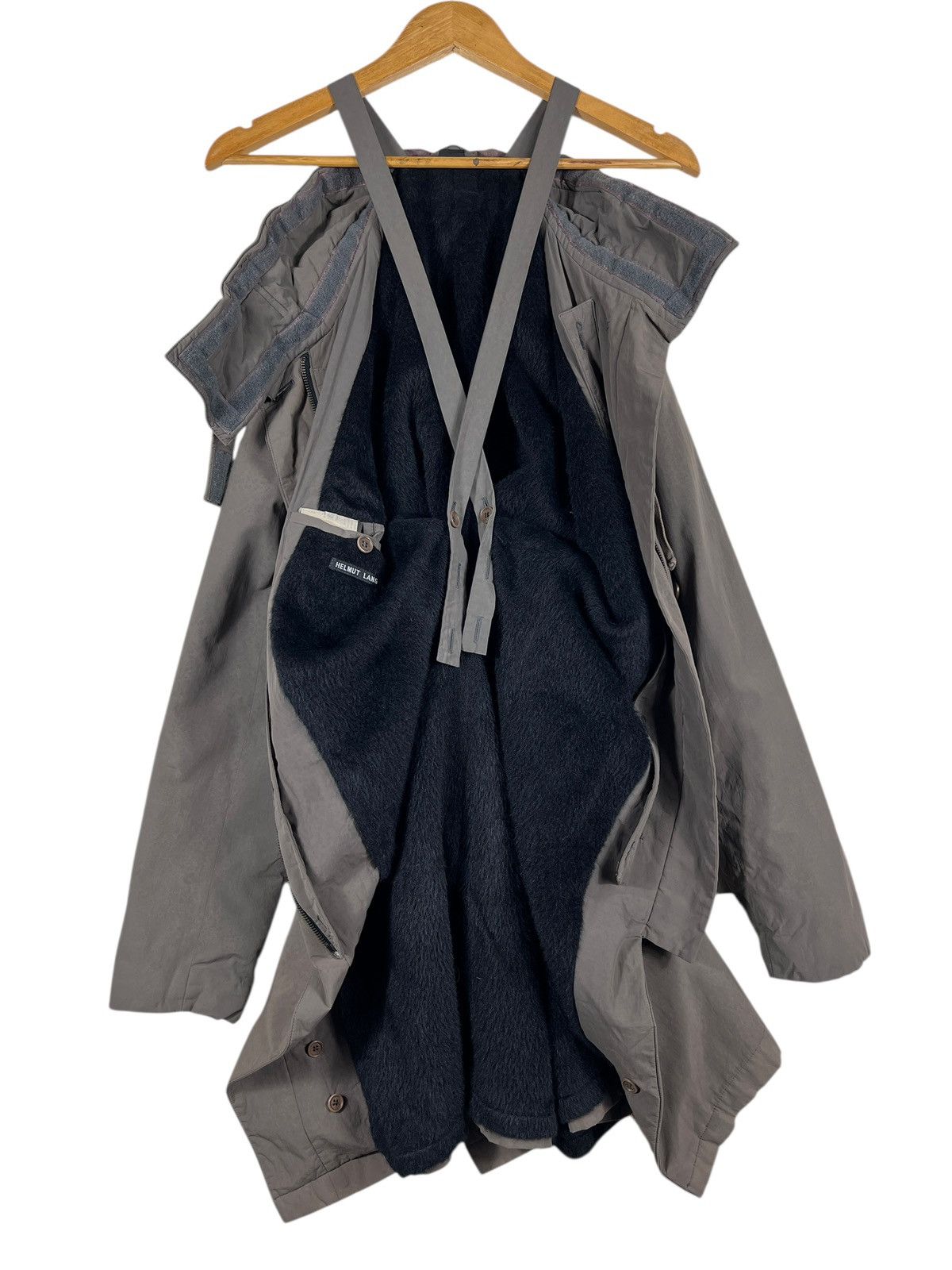 Helmut Lang Vintage Helmut Lang Long Jacket Made In Italy Size 40 Size S / US 4 / IT 40 - 1 Thumbnail