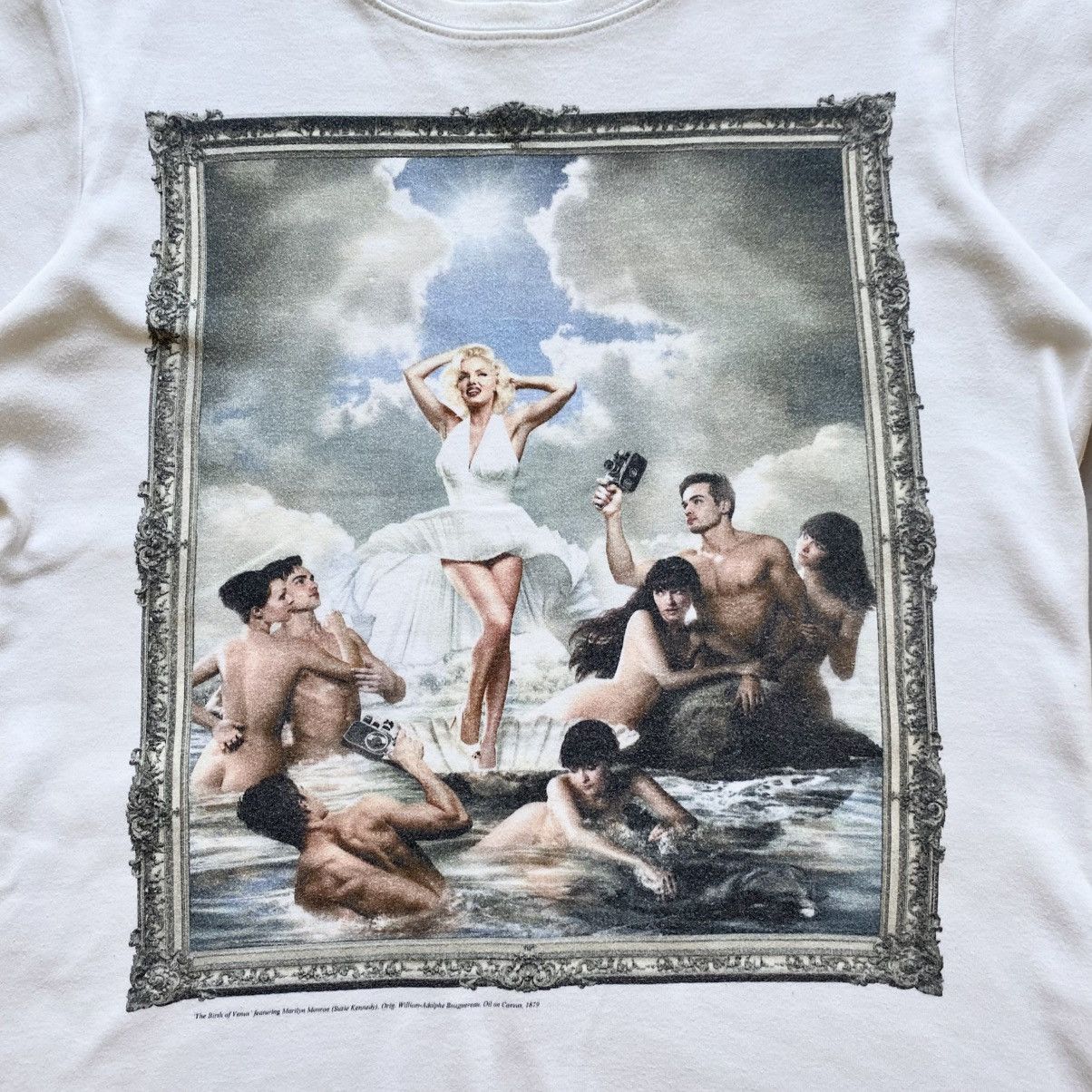 Hysteric Glamour Rare Marilyn Monroe Bohemian The Birth Of Venus T-shirt Tee Size US S / EU 44-46 / 1 - 2 Thumbnail