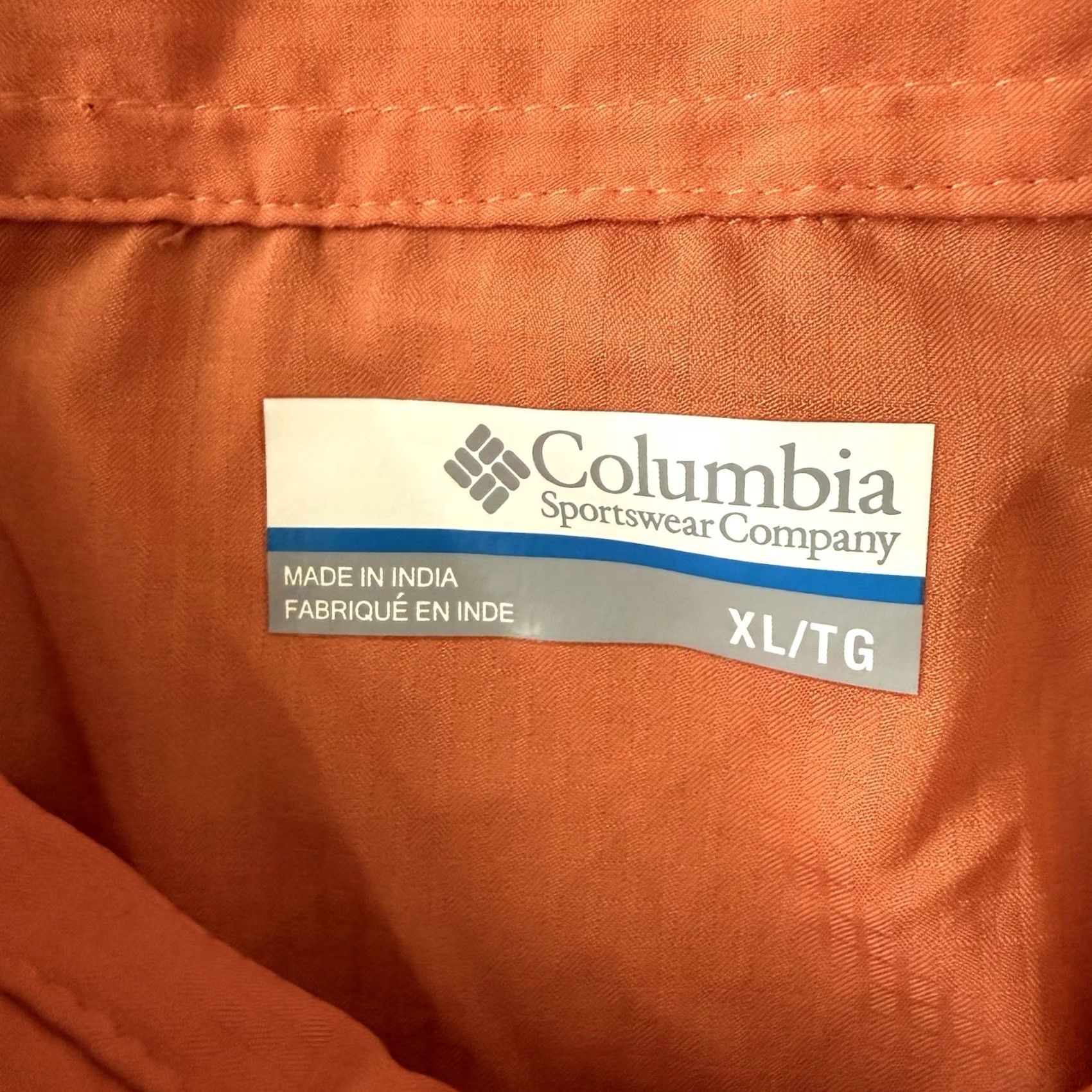 Vintage Columbia Omni-Shade Fishing Shirt Mens XL Orange Short Sleeve UPF 40+ Vented Pockets Button-Up Size US XL / EU 56 / 4 - 2 Thumbnail