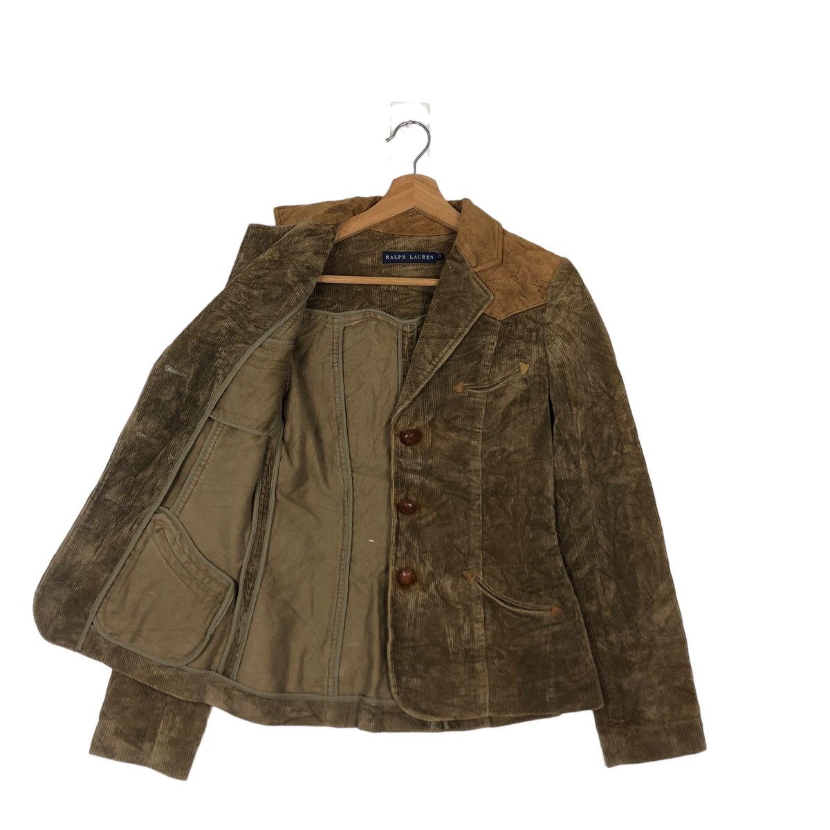Polo Ralph Lauren 🔥RARE CORDUROY WORK JACKET RALPH LAUREN JAPAN Size US S / EU 44-46 / 1 - 8 Thumbnail