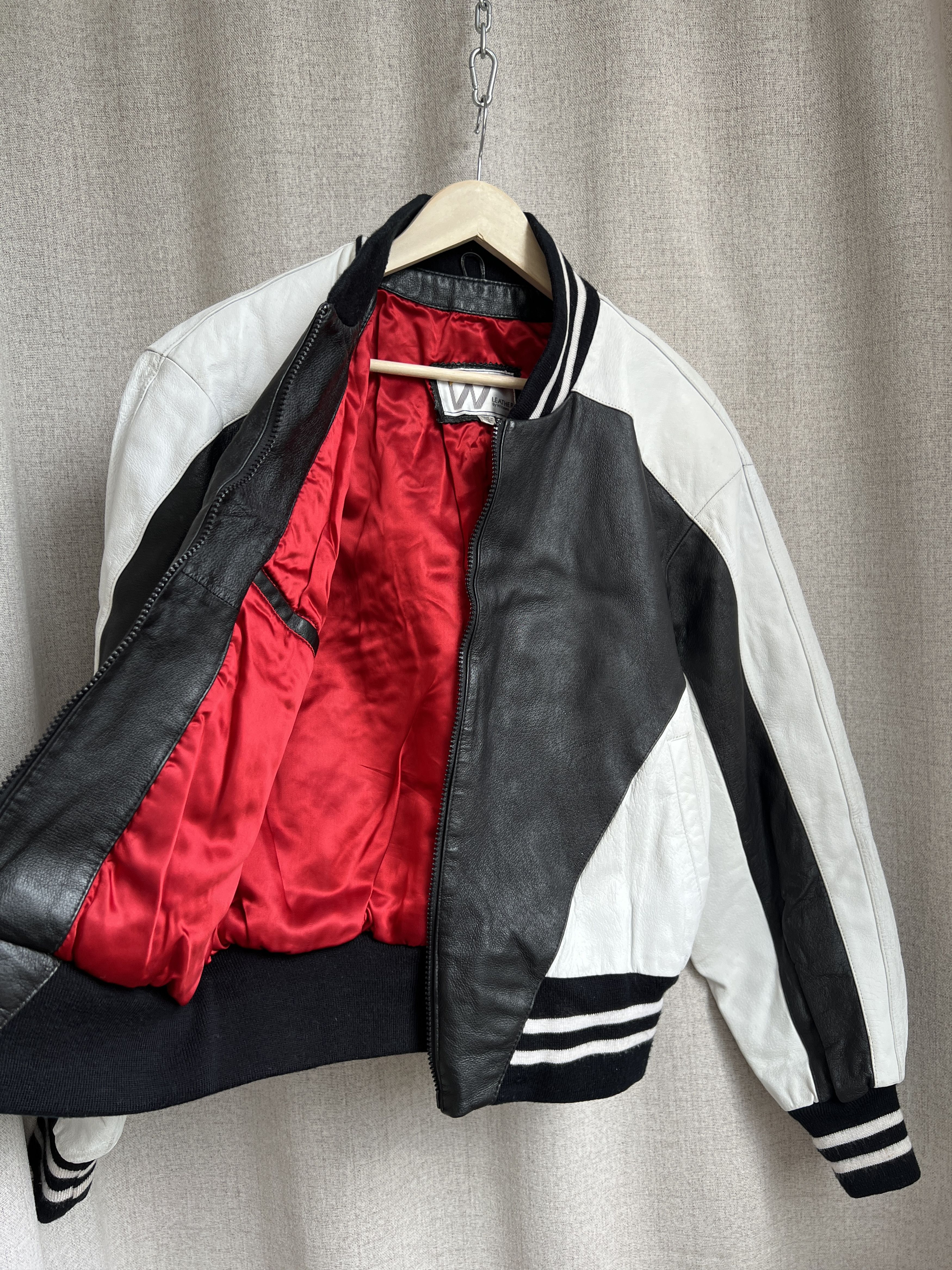 Japanese Brand Vintage Avant Garde Leather Bomber Moto Jacket Korea Size US S / EU 44-46 / 1 - 9 Thumbnail
