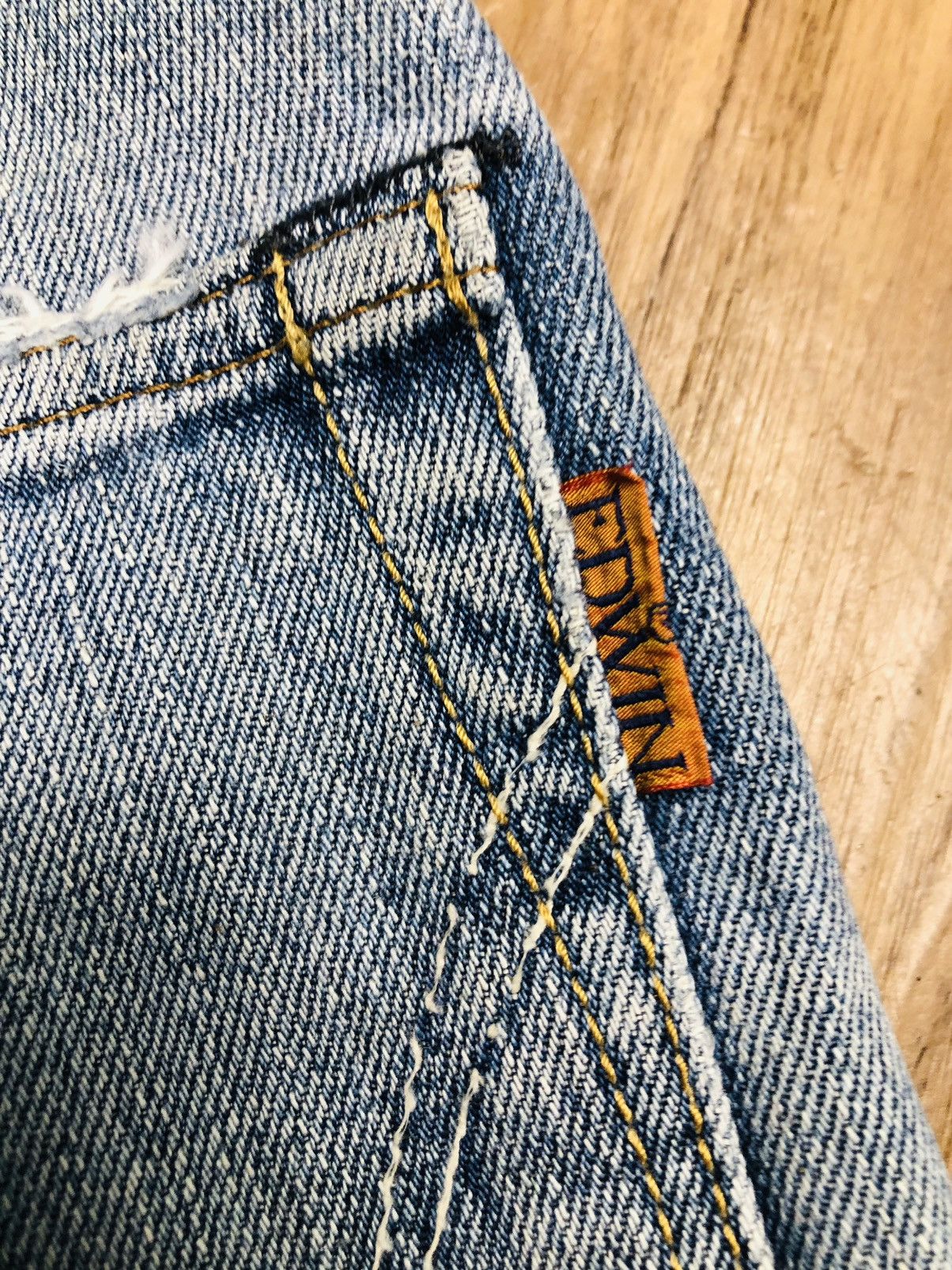 Edwin Edwin Distressed Jeans (37) Size US 33 - 18 Thumbnail