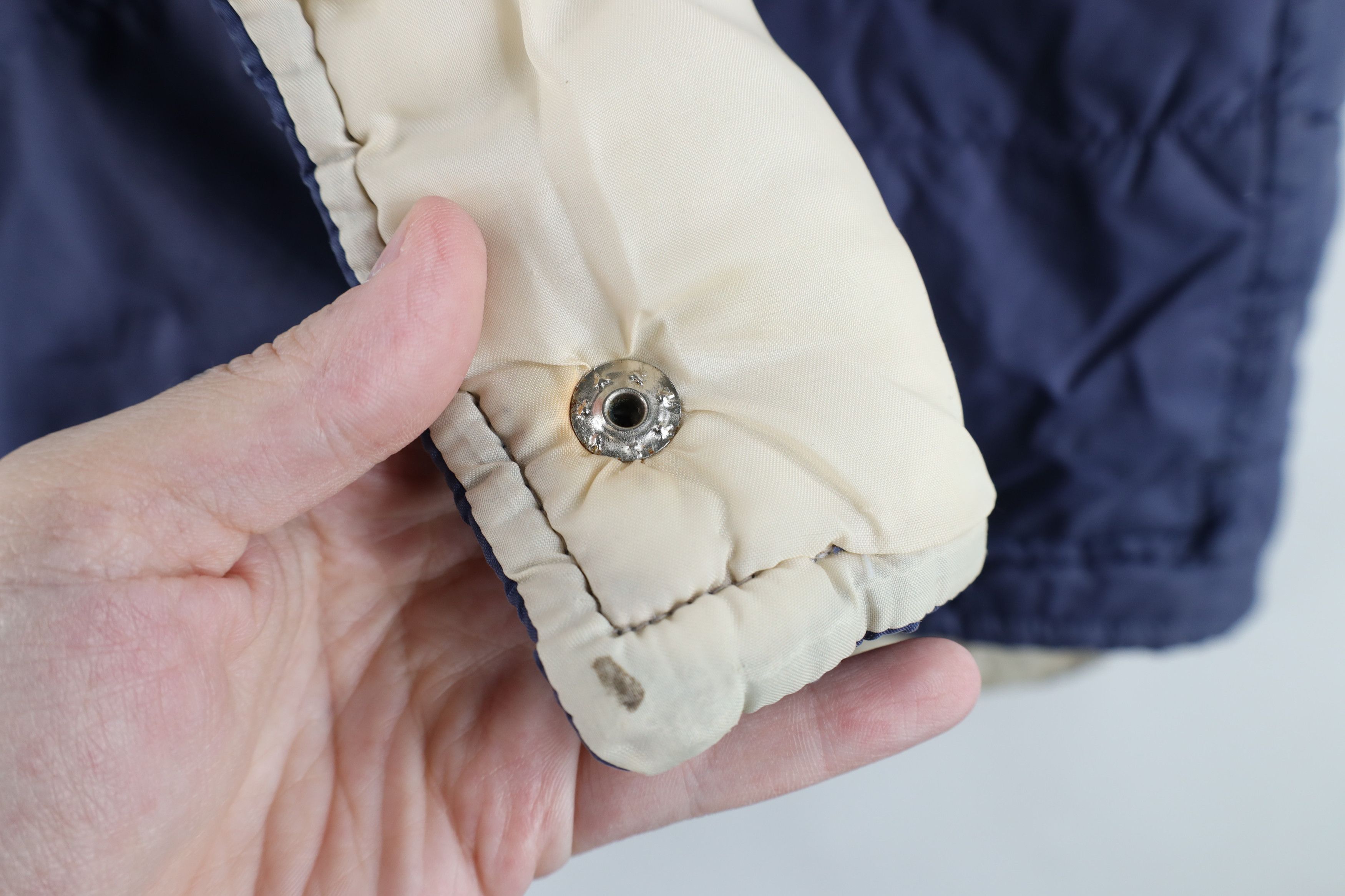 Vintage Vintage 80s 90s Streetwear Puffer Vest Jacket Blue Size US M / EU 48-50 / 2 - 11 Thumbnail