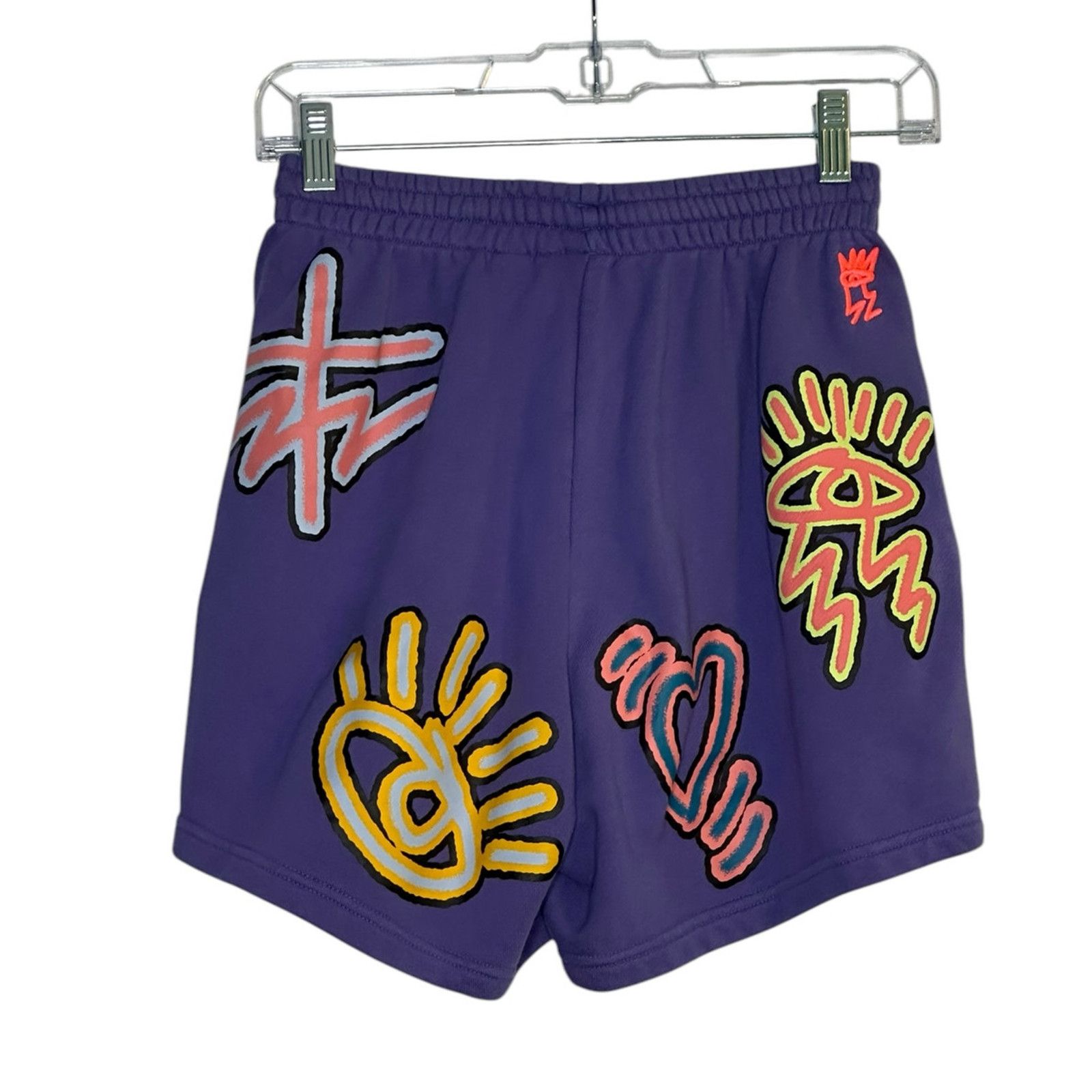 Adidas Adidas Originals Love Unites Loose Pull On Shorts size XS Size 26" / US 2 / IT 38 - 2 Thumbnail
