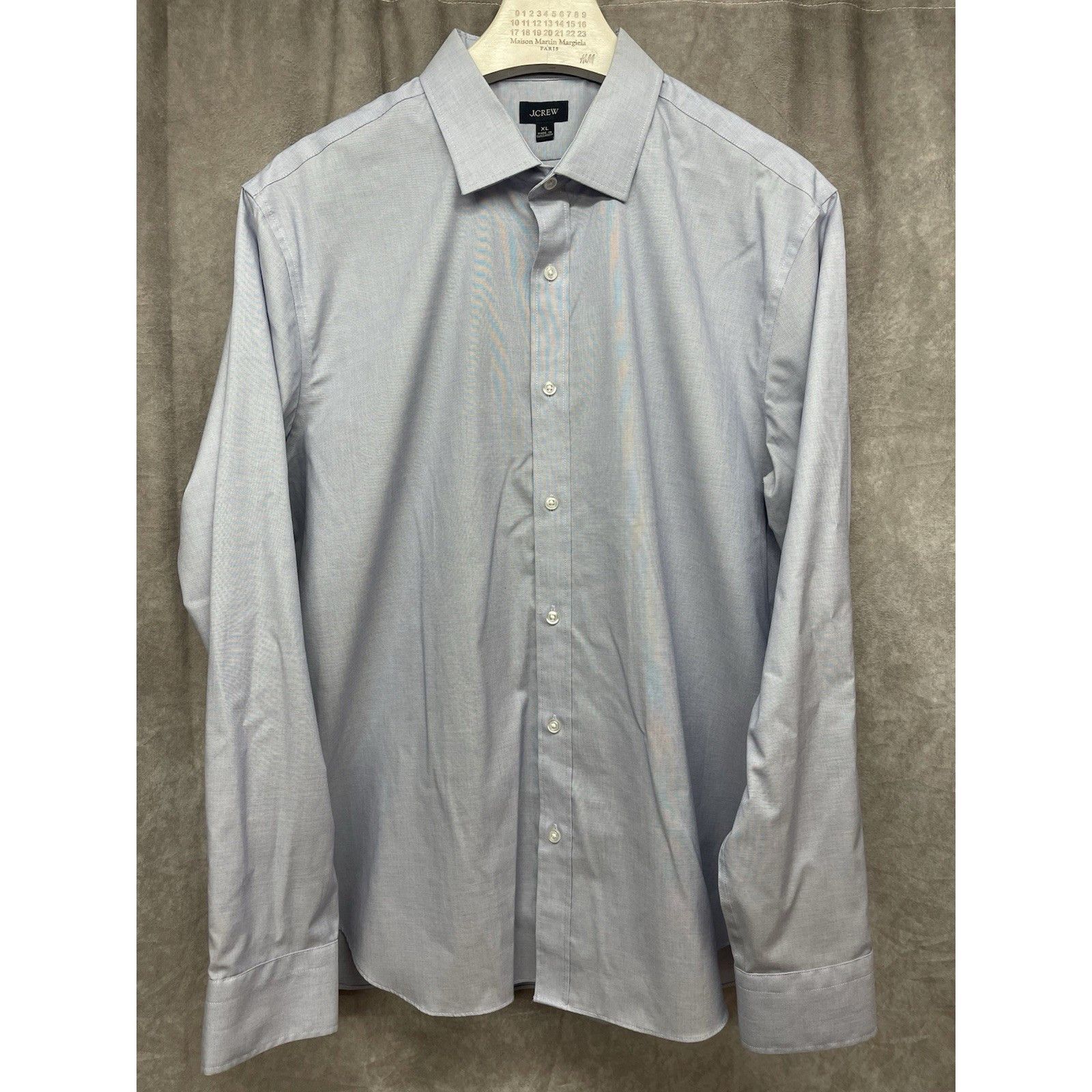 J.Crew J.Crew Men's Slim Fit Shirt Re-Imagined Blue 98% Cotton XL $ Size US XL / EU 56 / 4 - 2 Thumbnail