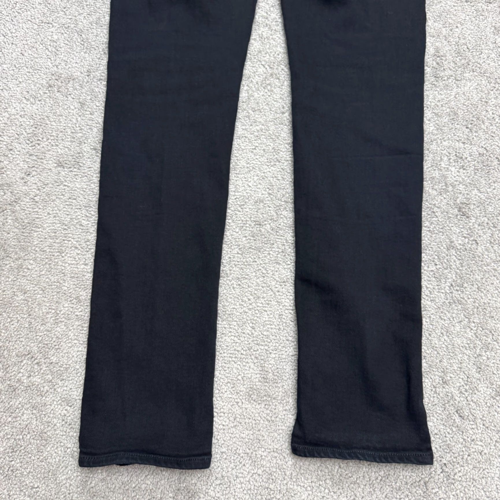 Paige Paige Skyline Skinny Jeans Womens 28 Black Mid Rise Stretch Denim 31x31 City Streetwear Slim Regular Jeans Womens Black Paig e Skyline Size 30" / US 8 / IT 44 - 7 Thumbnail