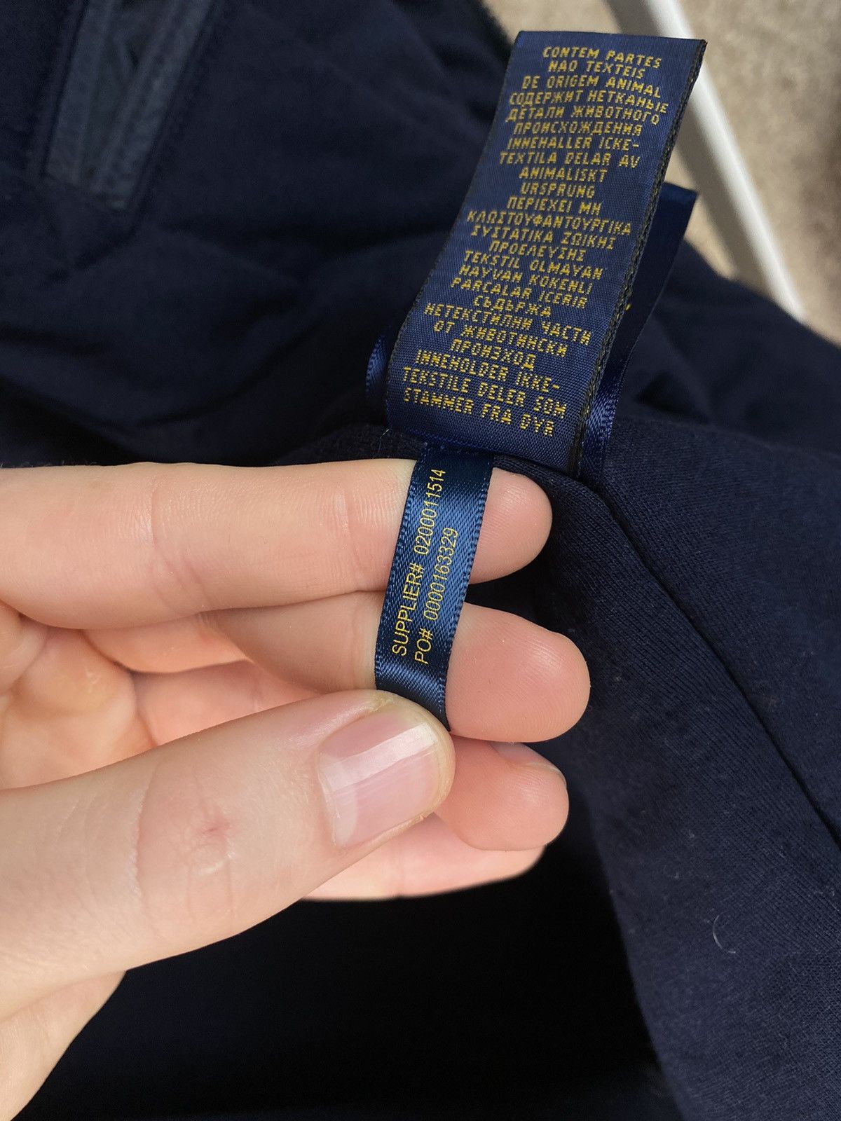 Vintage 90s Polo Ralph Lauren Jacket With Concealed Hood Size US L / EU 52-54 / 3 - 7 Thumbnail