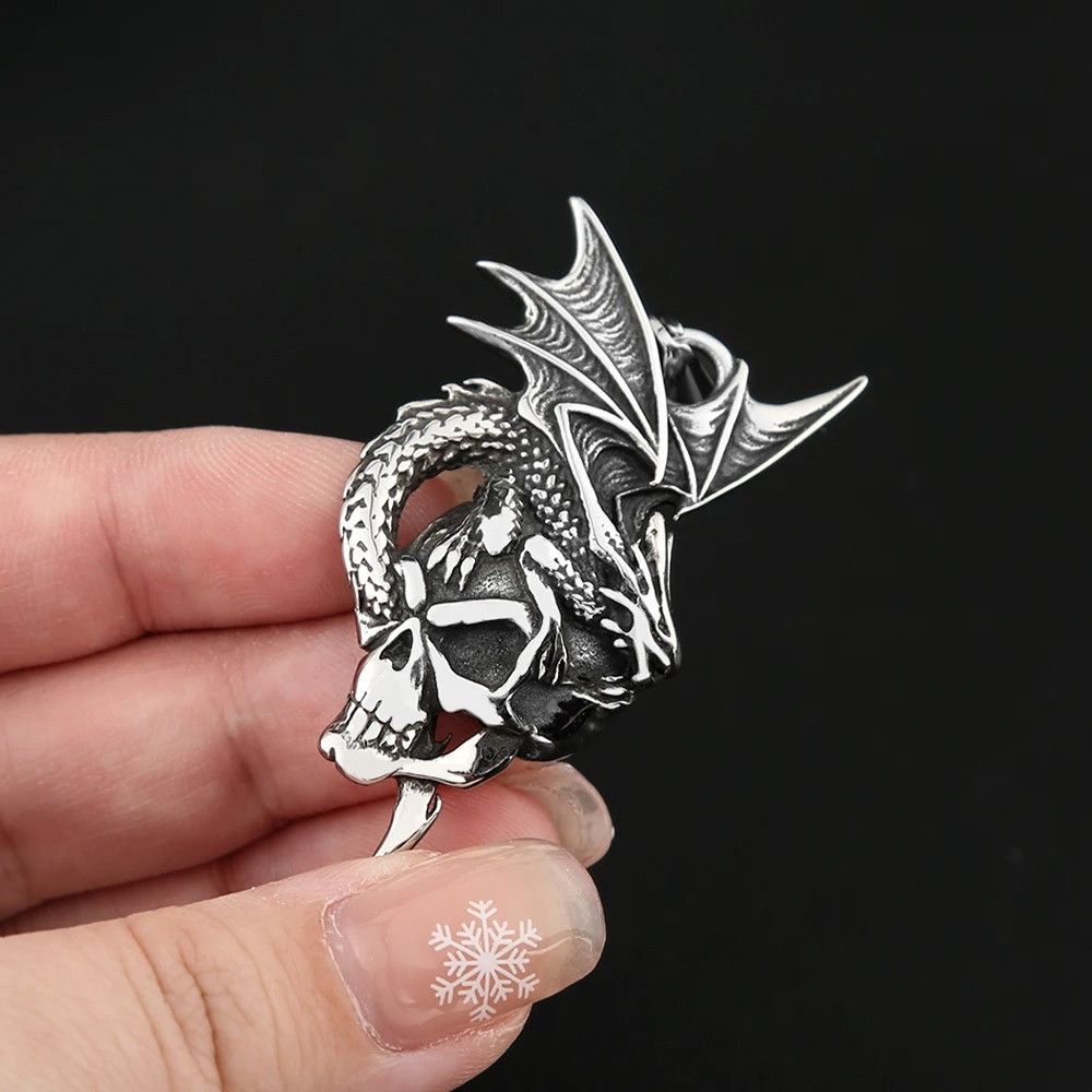 Other Flame Dragon Pendant Necklace Size ONE SIZE - 2 Thumbnail