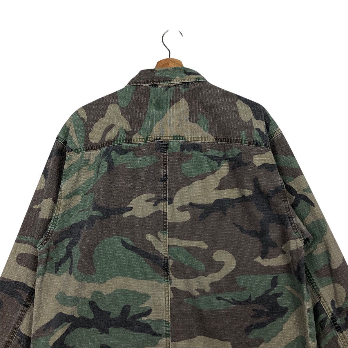 Vintage 📌Vintage Chore Military Jacket Cube Sugar Size US M / EU 48-50 / 2 - 10 Thumbnail