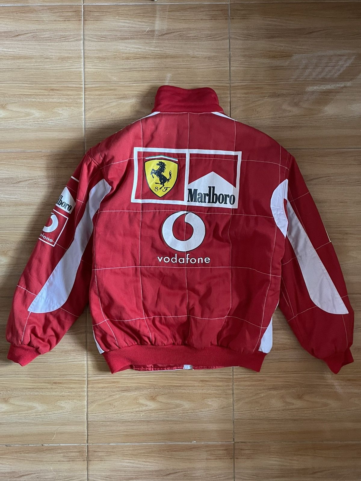 Marlboro Vintage Marlboro Bomber Jacket Size US L / EU 52-54 / 3 - 3 Thumbnail