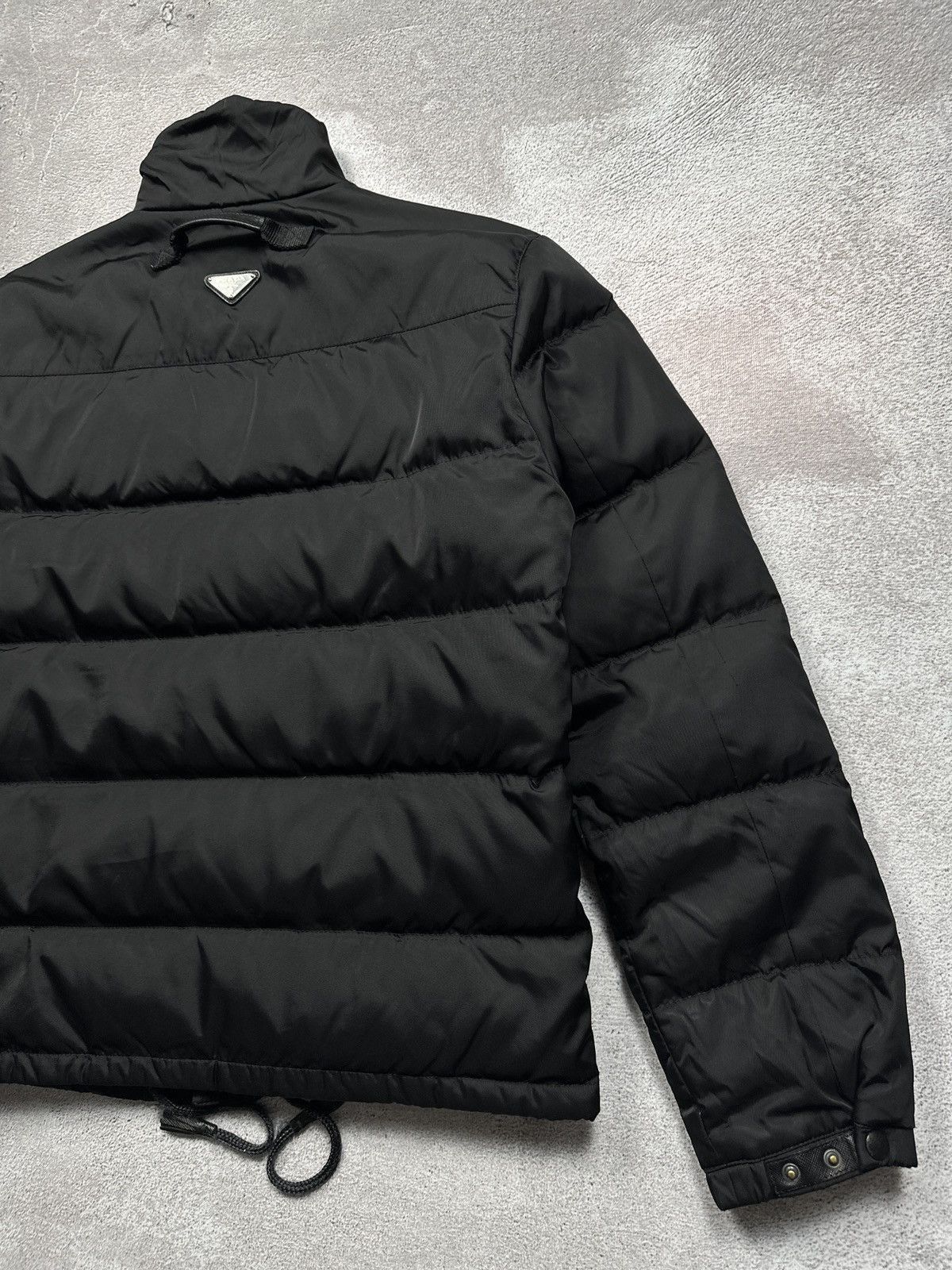 Prada Vintage Prada Gabardine Mainline Nylon Puffer Down Jacket Size US M / EU 48-50 / 2 - 4 Thumbnail