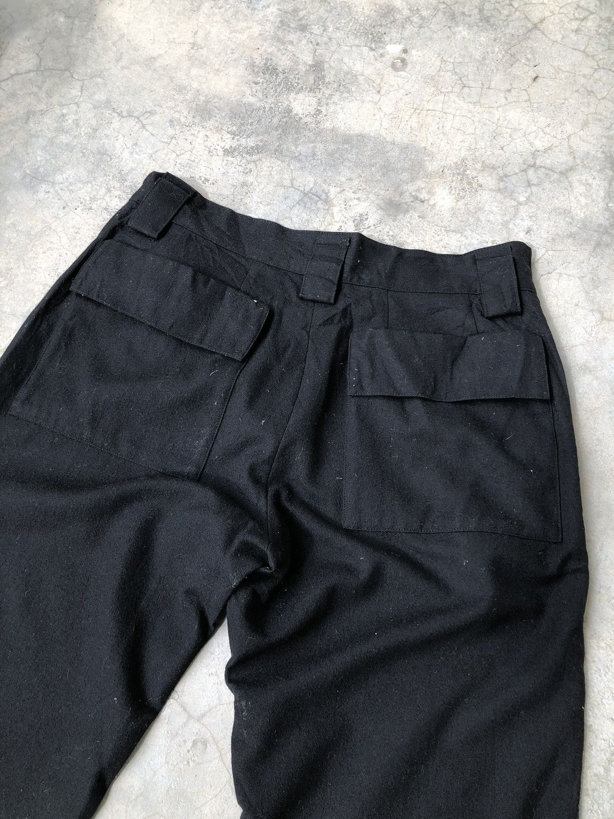 Yohji Yamamoto Yohji Yamamoto Y’s Wool Cropped 3 Quarter Fold Wool Pant Size US 30 / EU 46 - 9 Thumbnail