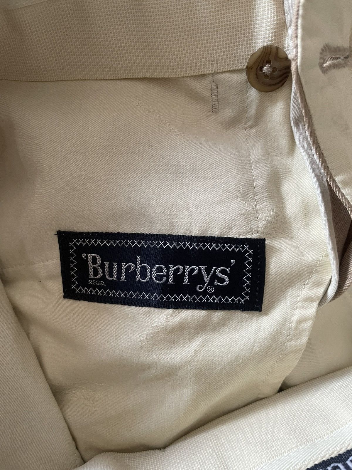 Burberry × Vintage Burberry Straight Pants Size 29" - 6 Thumbnail