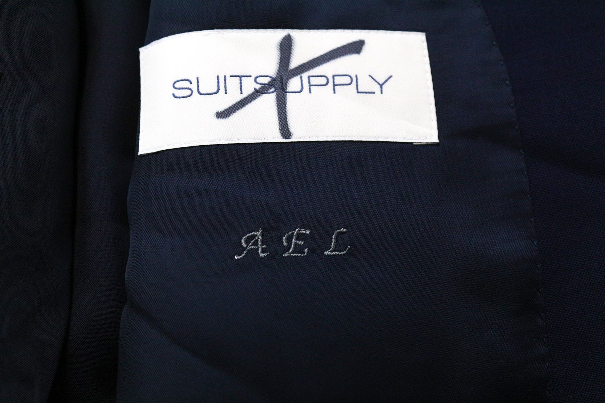 Suitsupply LA SPALLA UK46S Blue Wool 2 Piece Suit 74948 Size 46S - 16 Thumbnail