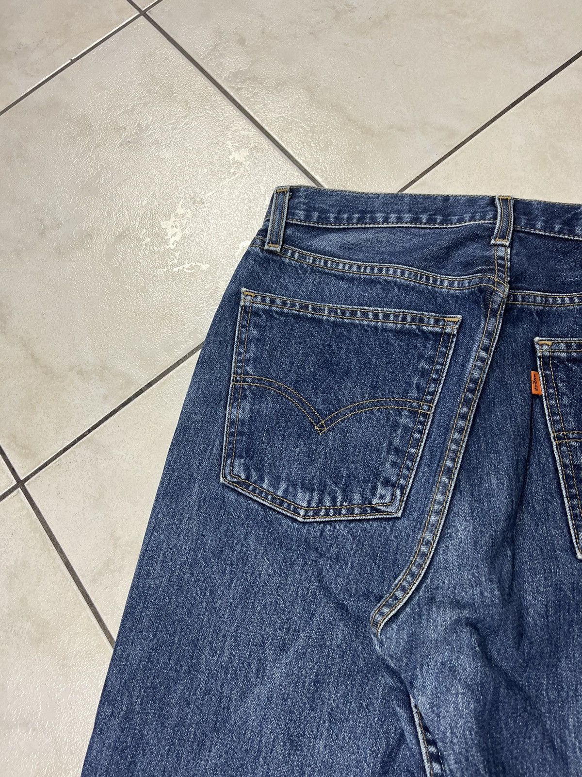 Levi's × Levi's Vintage Clothing × Vintage Vintage 90s Levi’s orange tab 628 02 denim jeans baggy pants Size US 33 - 16 Thumbnail