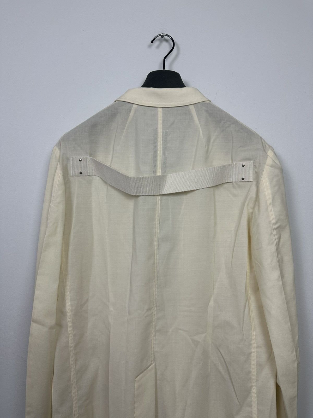 Rick Owens SS22 ‘FOGACHINE’ Zanlight Wool Fogpocket Blazer Size US M / EU 48-50 / 2 - 5 Thumbnail