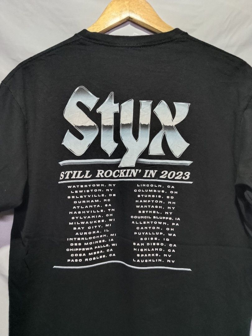 Band Tees Styx World Tour Band Tee Size US L / EU 52-54 / 3 - 5 Thumbnail