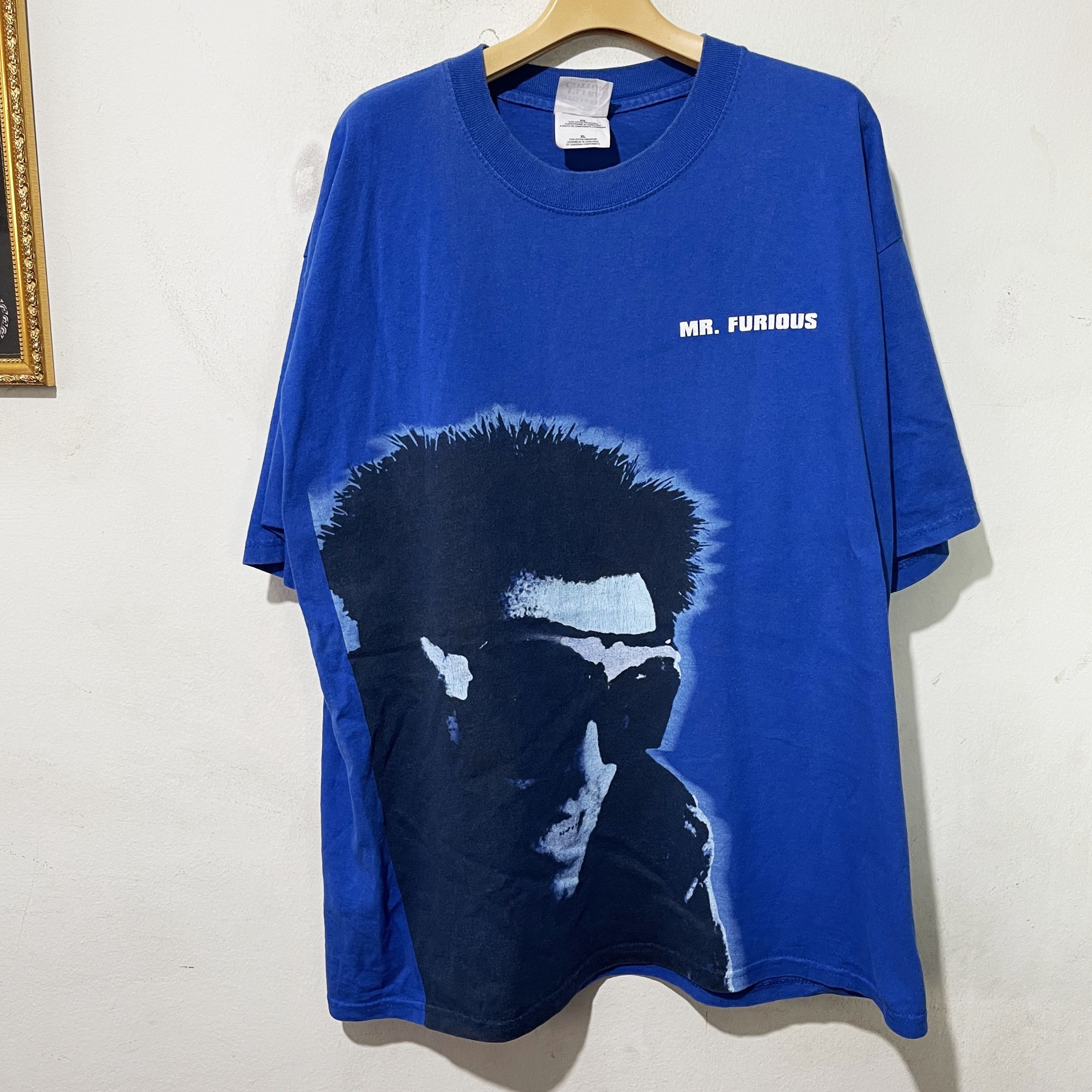 Vintage Vintage 90s Mystery Men Mr. Furious Shirt Size US XL / EU 56 / 4 - 1 Thumbnail