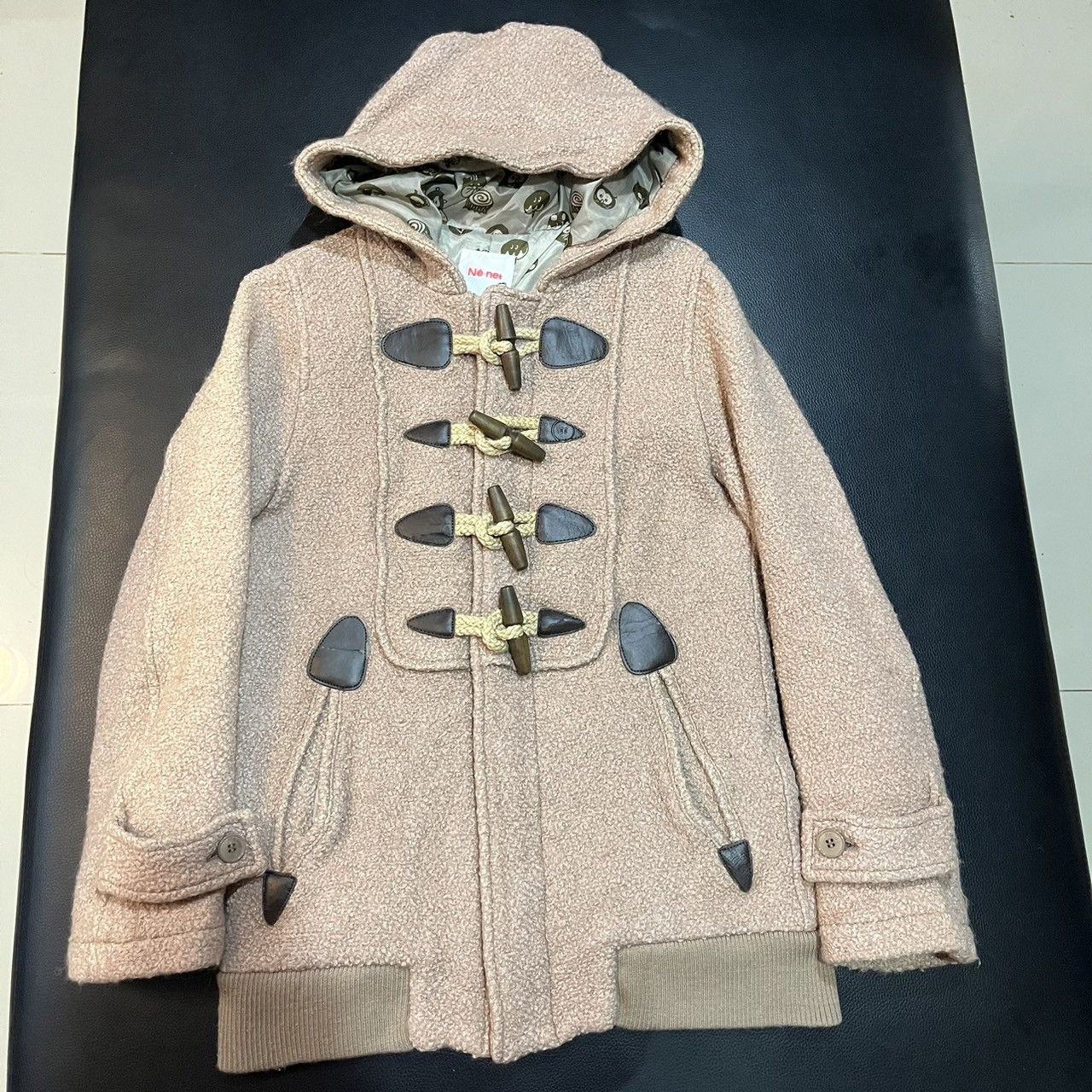 Ne-Net Ne-Net Issey Miyake Wool Duffle Jacket Hooded Size S / US 4 / IT 40 - 3 Thumbnail
